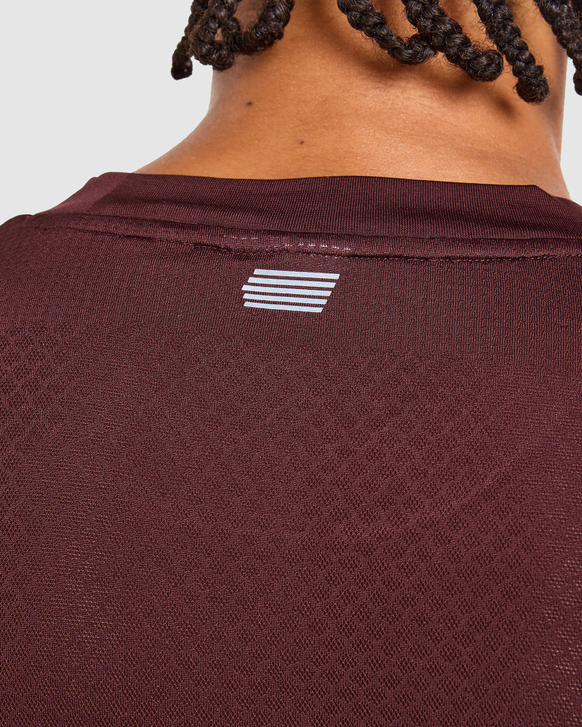Run Seamless T Shirt - Dark Burgundy