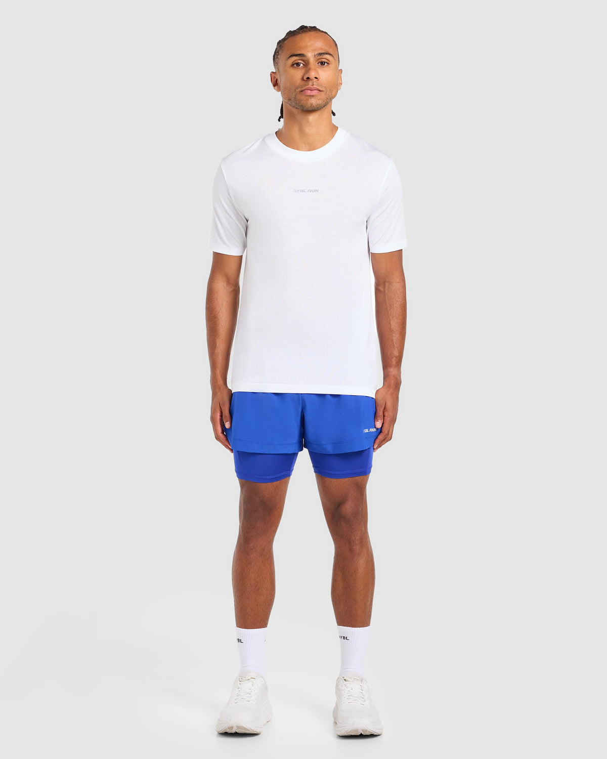 Run 2 in 1 Shorts - Neon Cobalt