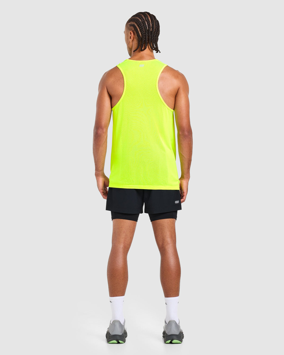 Run Seamless Tank - Neon Yellow