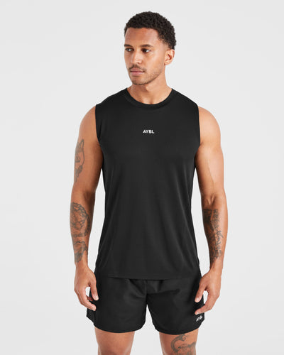 Attain Seamless Vest - Black