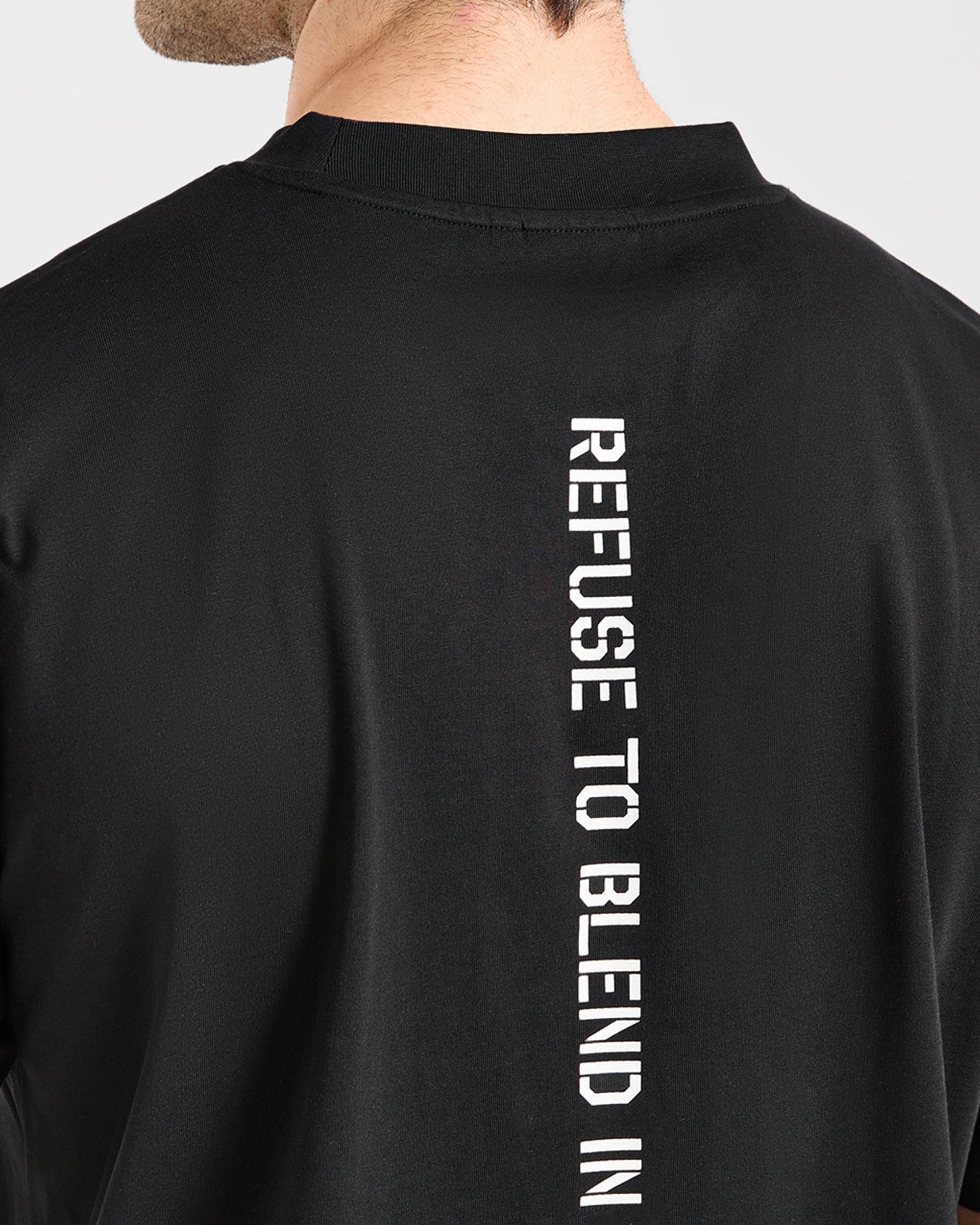 Cam Kissel x Graphic Oversized T Shirt - Black