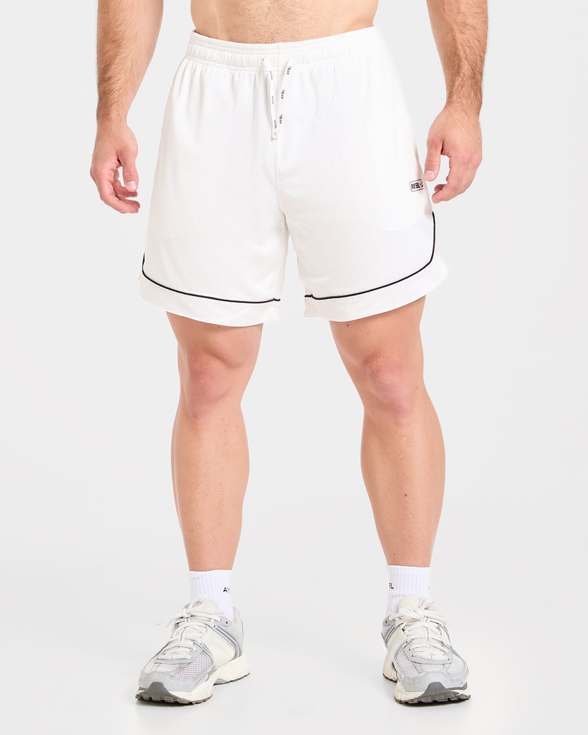 Cam Kissel x Mesh Shorts - Off White