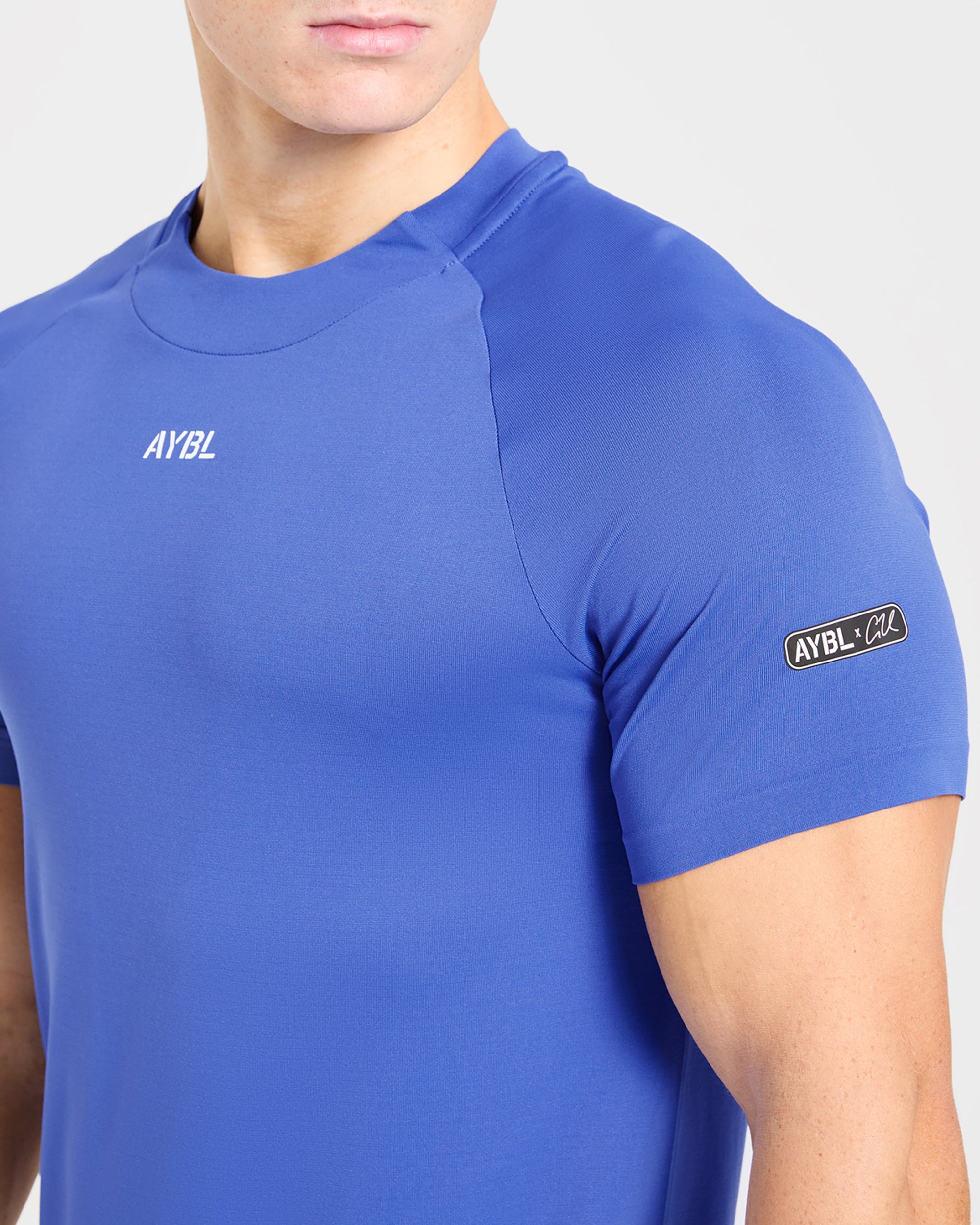 Cam Kissel x Seamless T Shirt - Cobalt Blue