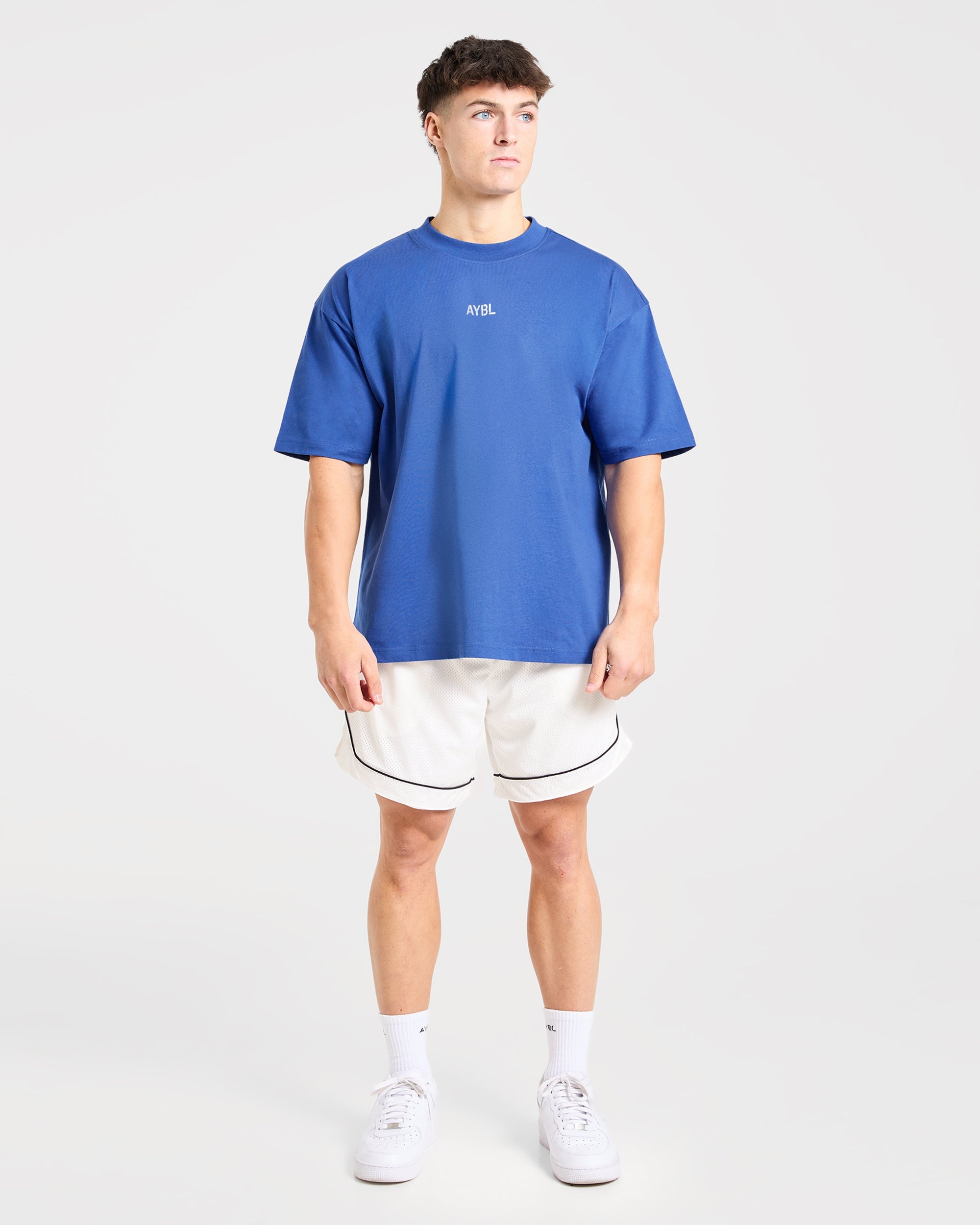 Cam Kissel x Graphic Oversized T Shirt - Cobalt Blue