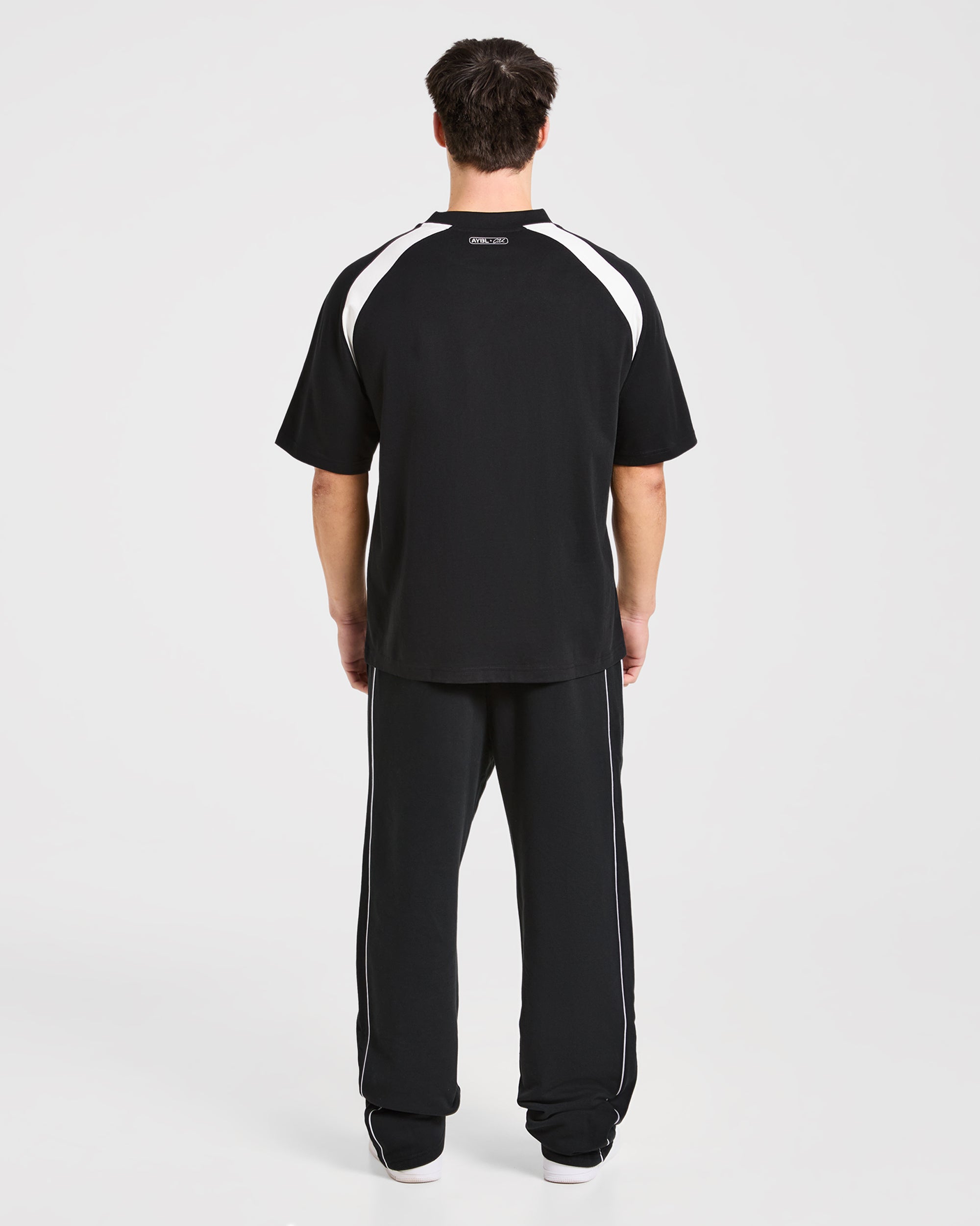 Cam Kissel x Contrast Oversized T Shirt - Black