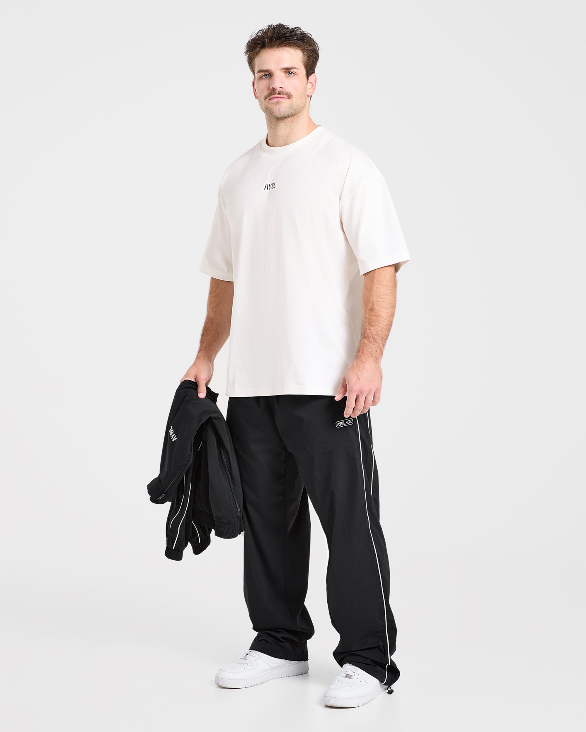 Cam Kissel x Graphic Oversized T Shirt - Off White