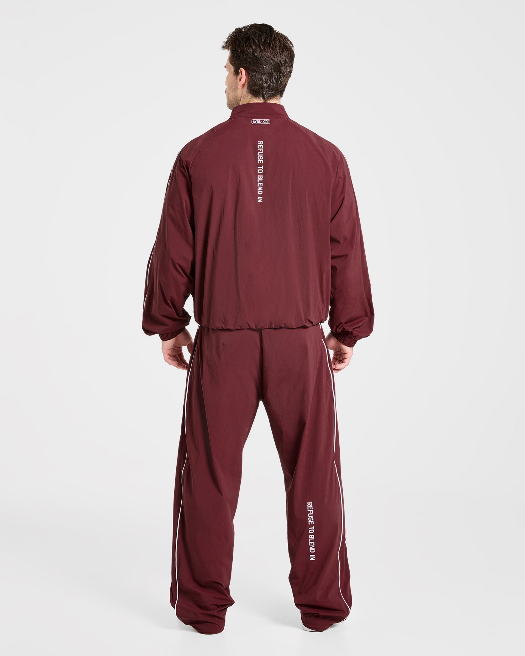 Cam Kissel x Track Jacket - Burgundy