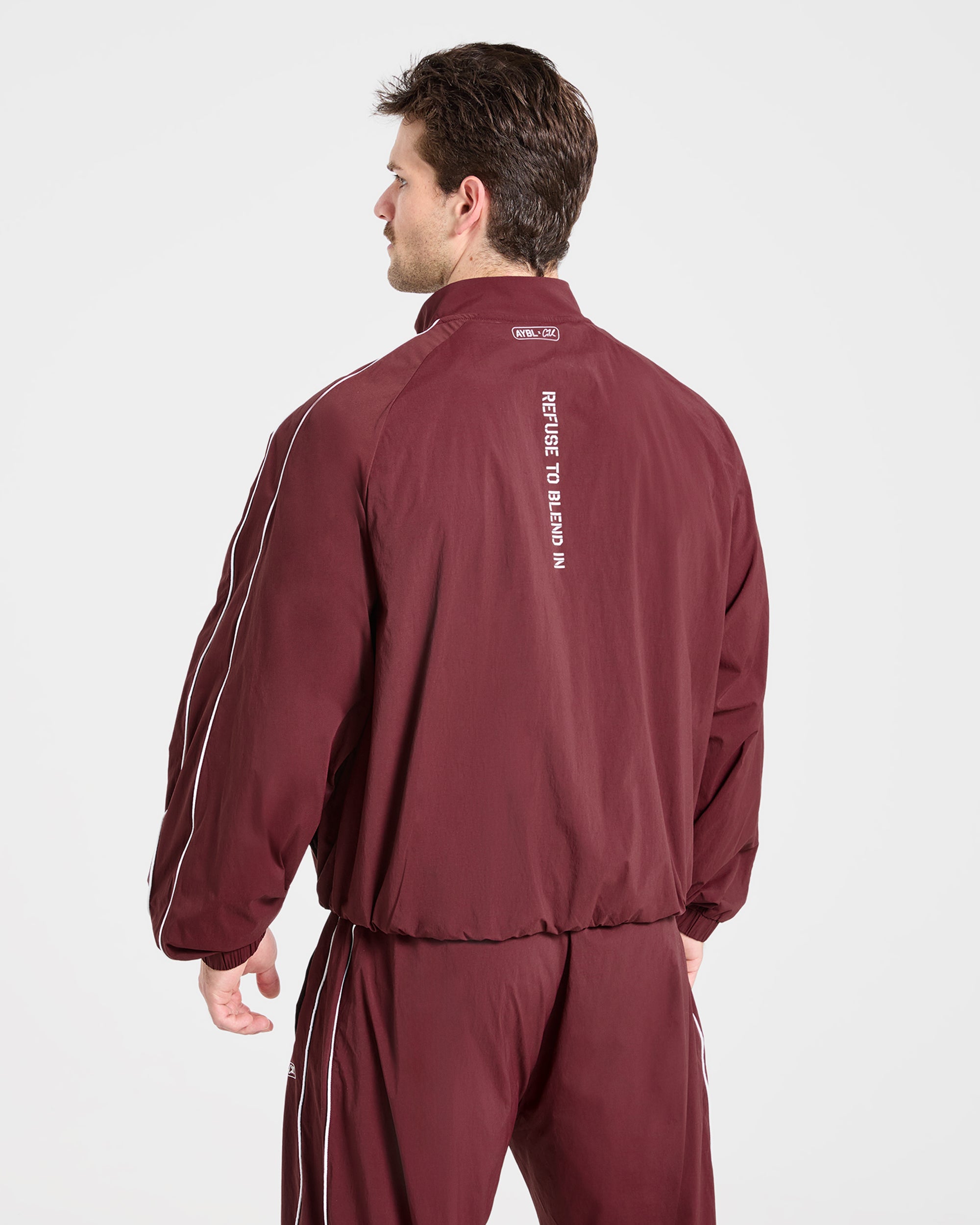 Cam Kissel x Track Jacket - Burgundy