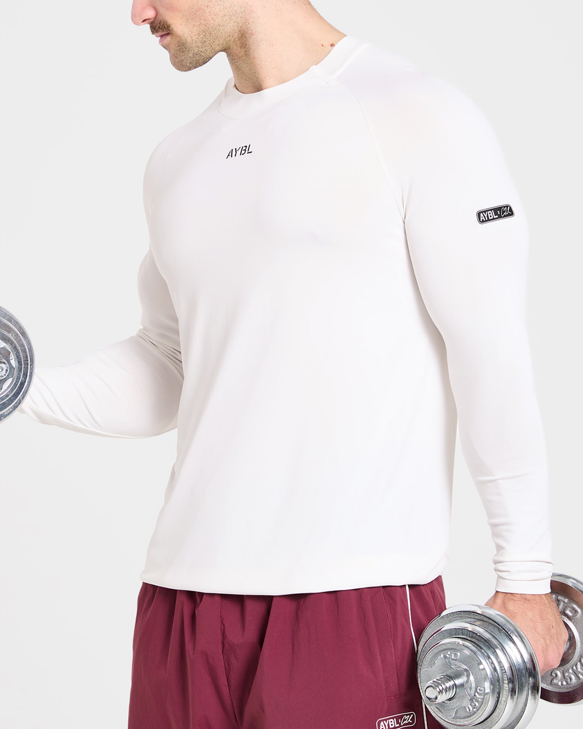 Cam Kissel x Seamless Long Sleeve - Off White