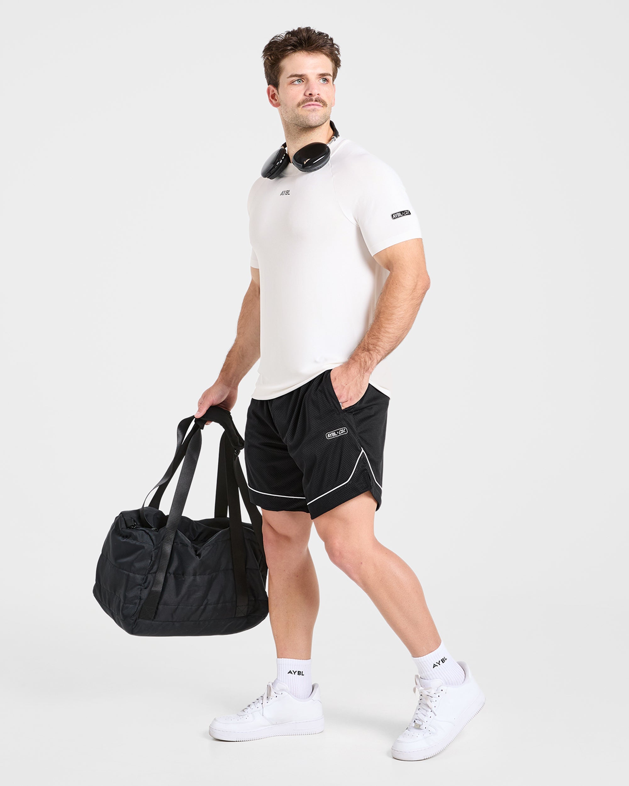 Cam Kissel x Mesh Shorts - Black
