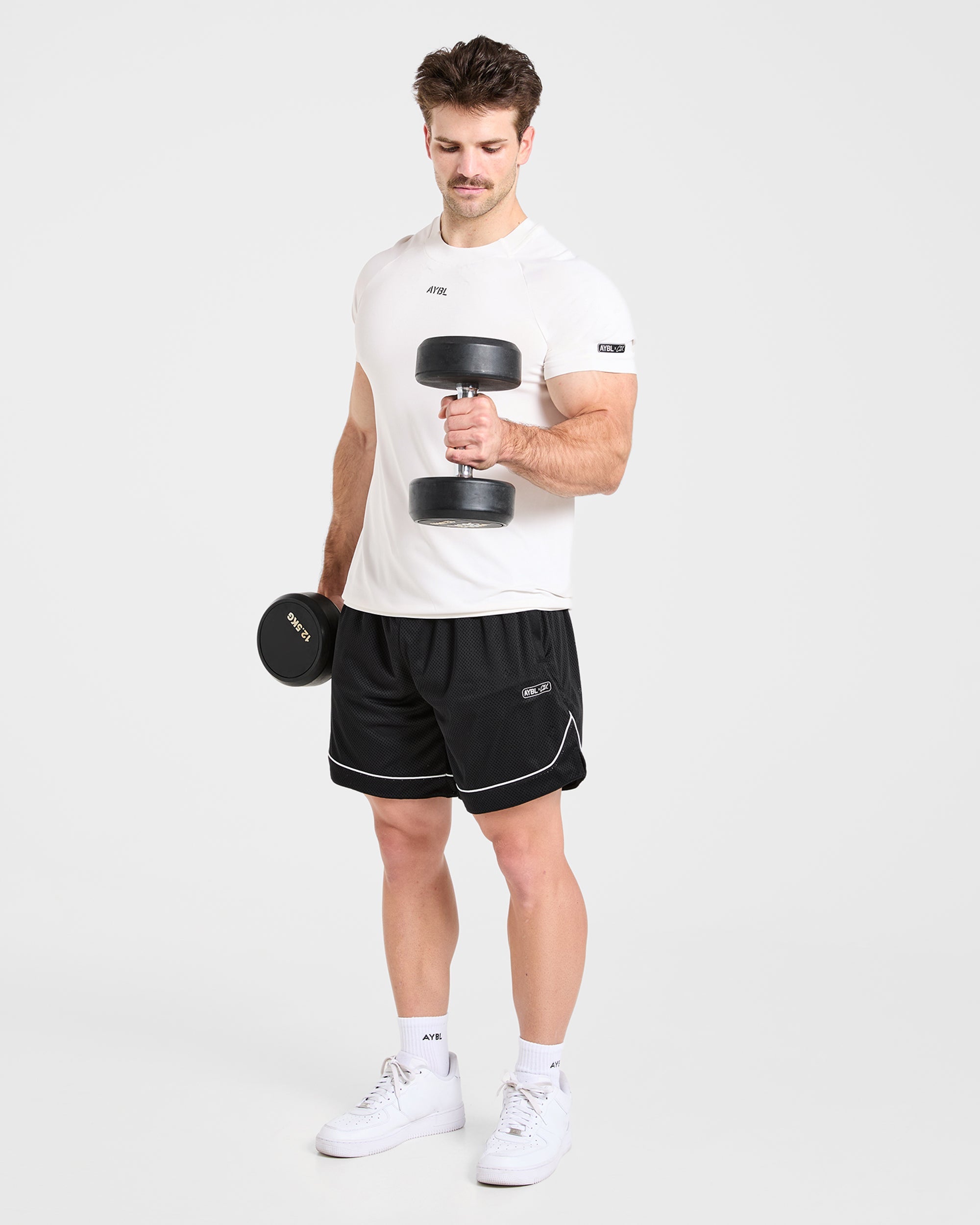 Cam Kissel x Mesh Shorts - Black