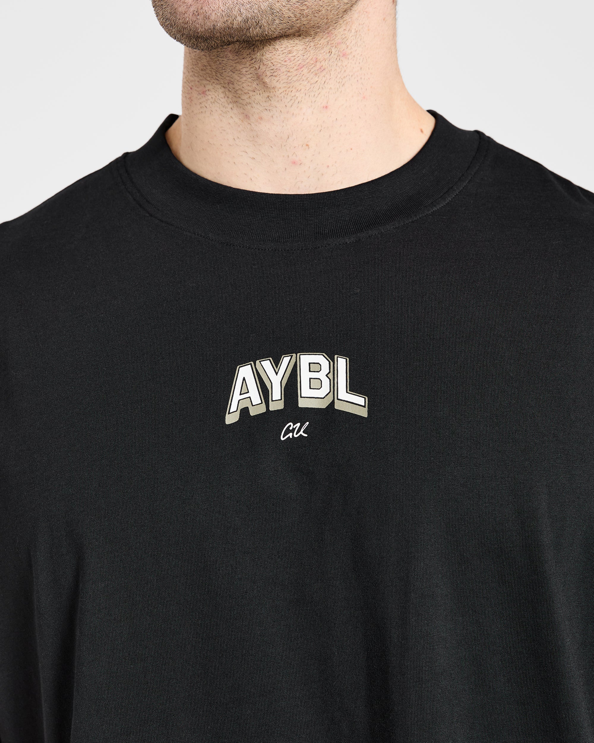 Cam Kissel x Refuse to Blend in Oversized T Shirt - Black