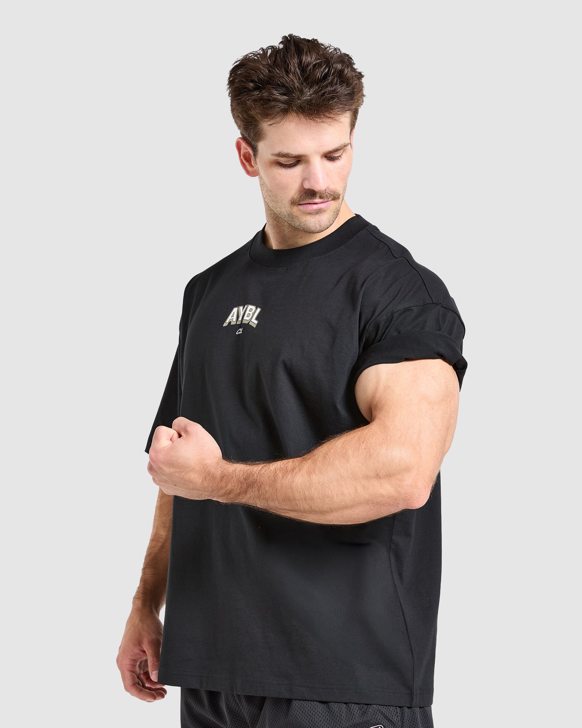Cam Kissel x Refuse to Blend in Oversized T Shirt - Black
