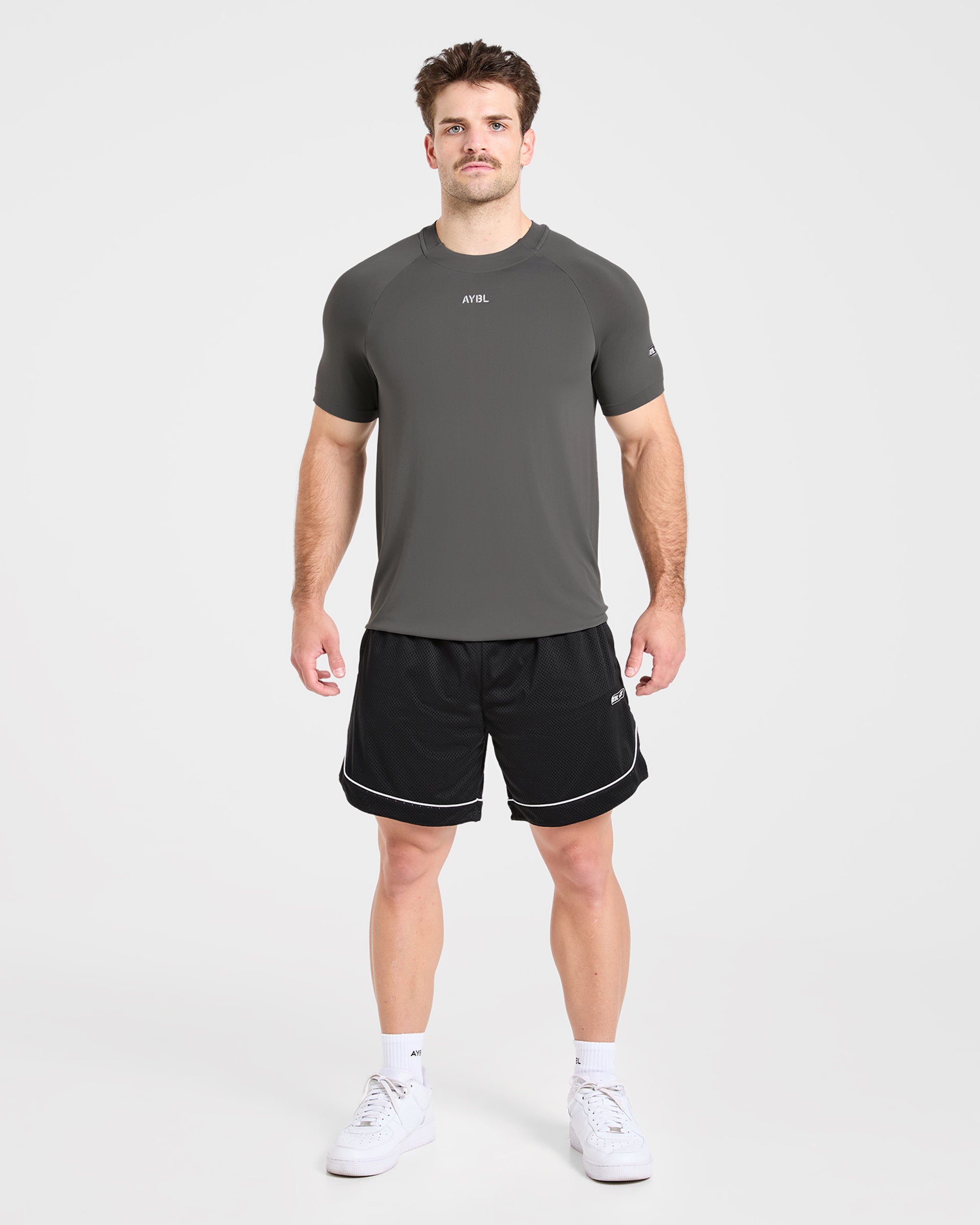 Cam Kissel x Seamless T Shirt - Charcoal