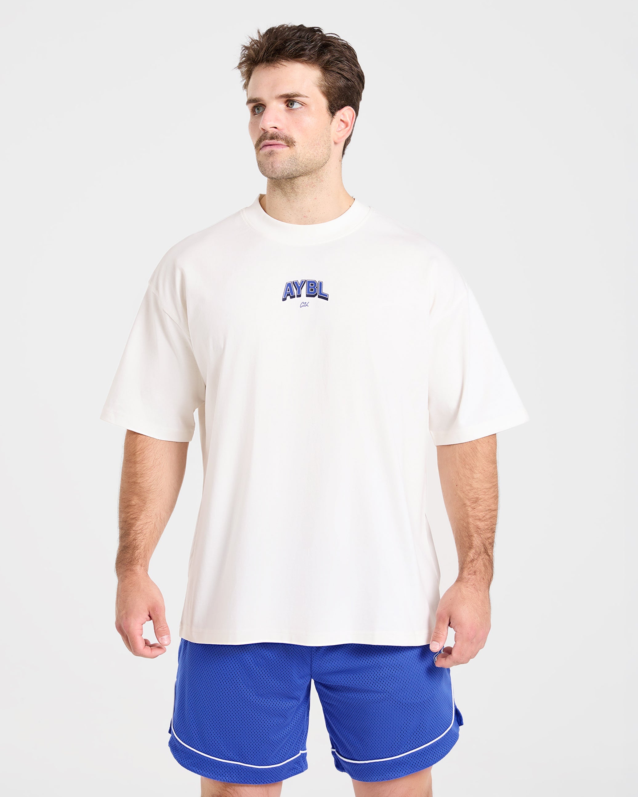 Cam Kissel x Refuse to Blend in Oversized T Shirt - Off White