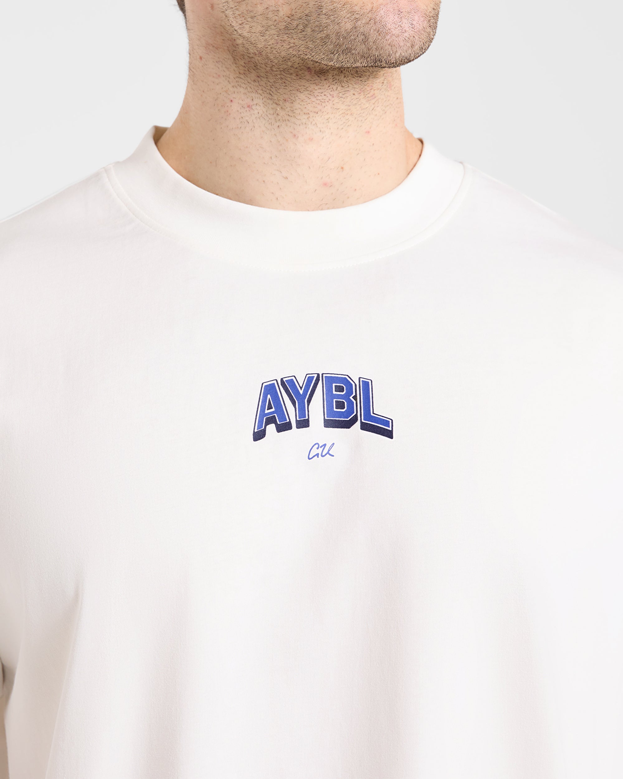 Cam Kissel x Refuse to Blend in Oversized T Shirt - Off White