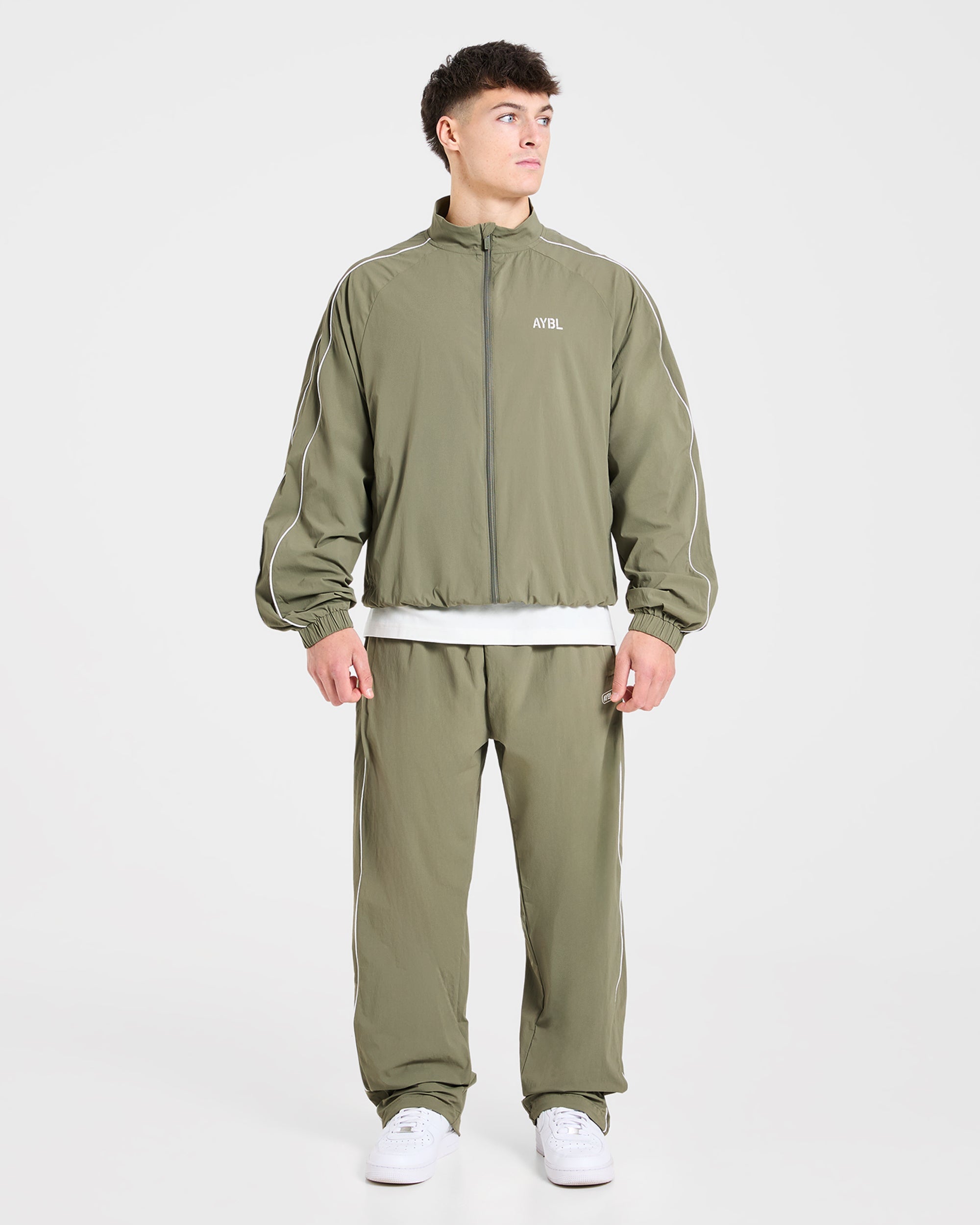 Cam Kissel x Track Jacket - Muted Khaki
