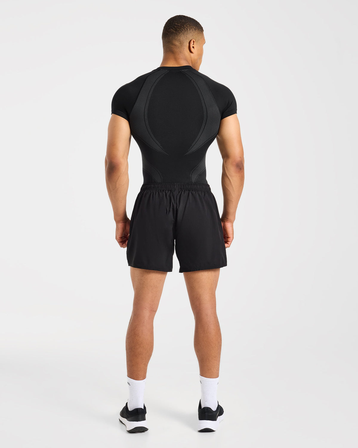 Charge Seamless T Shirt - Black/Charcoal