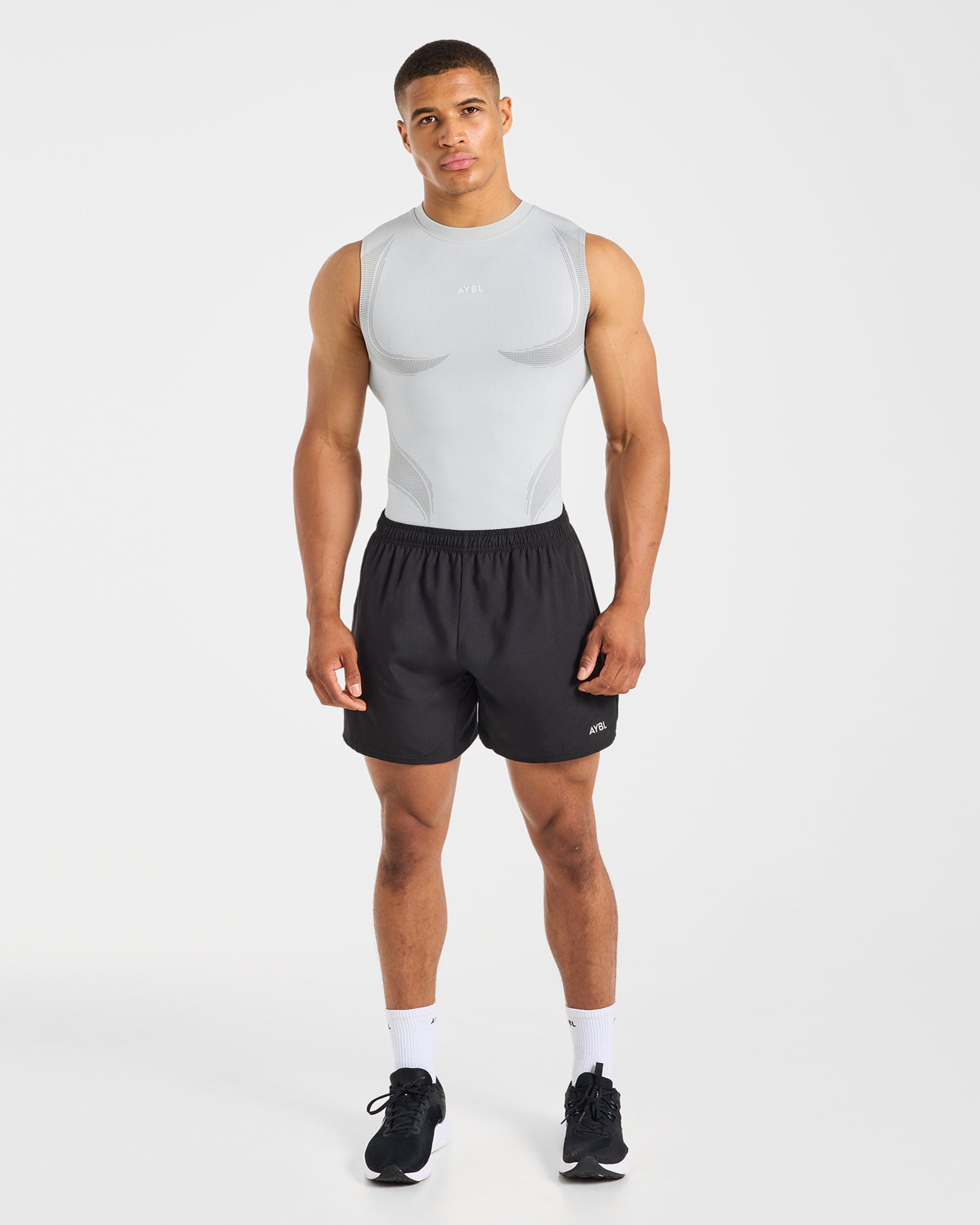 Charge Seamless Tank - Light Grey