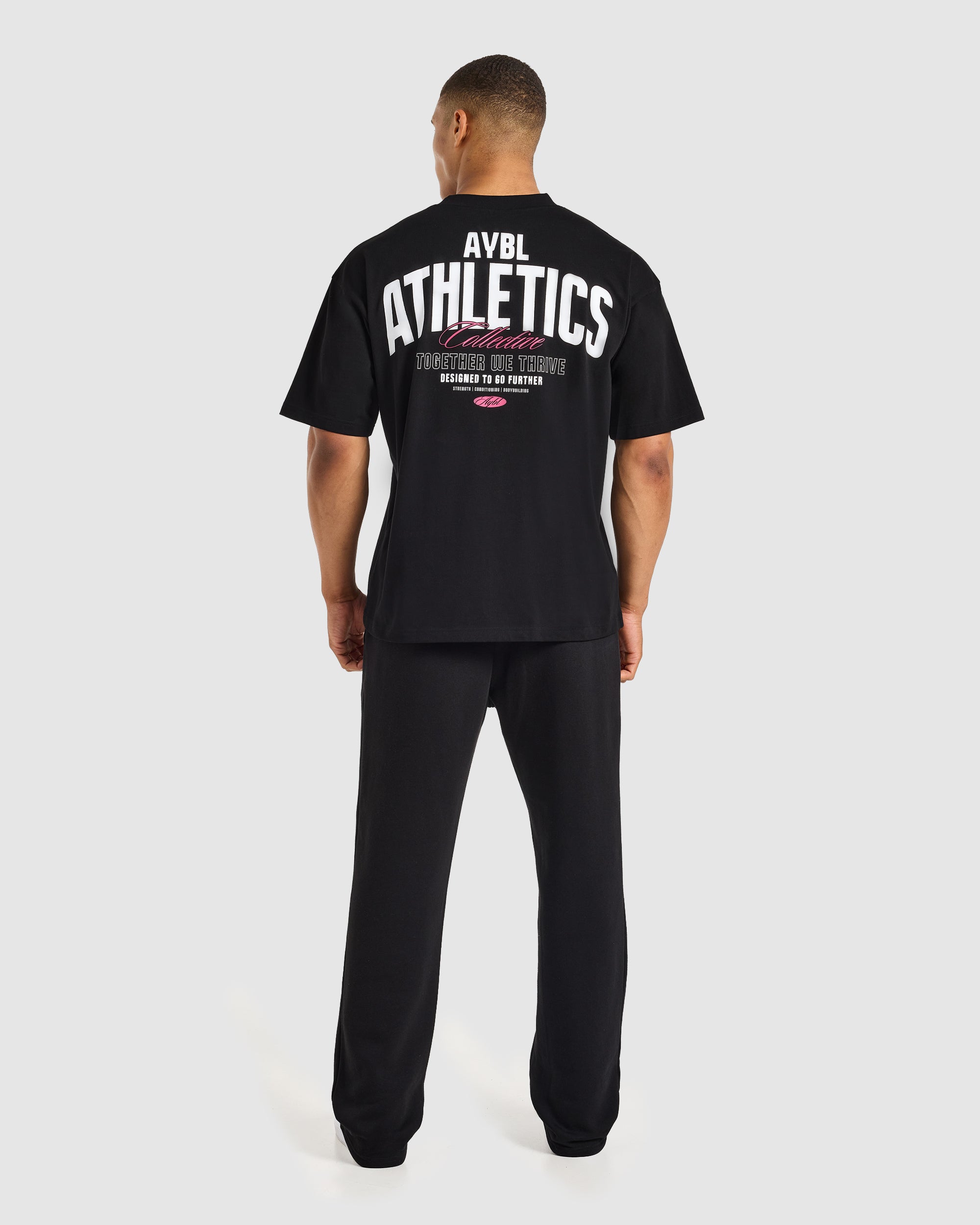 Script Collective Oversized T Shirt - Black