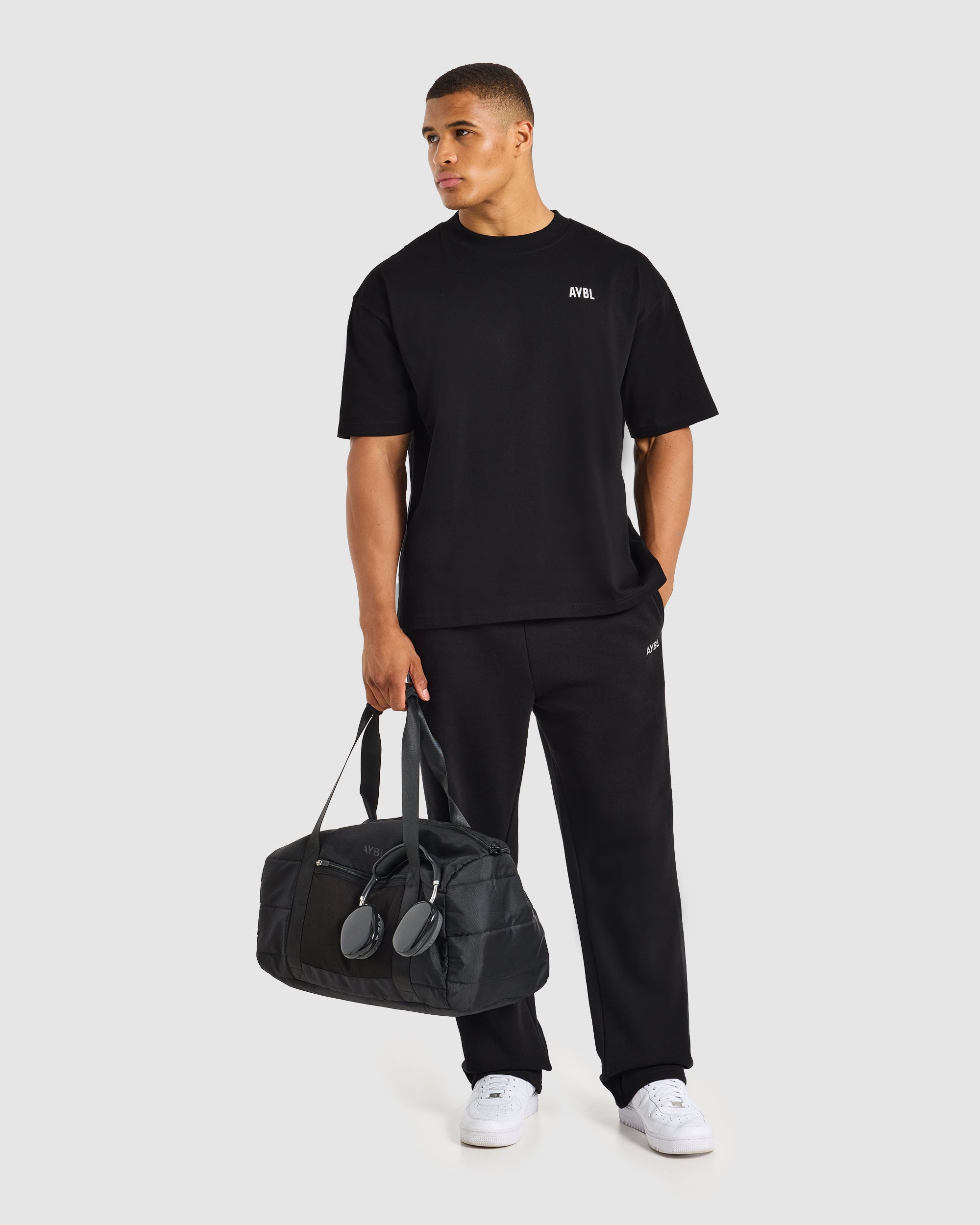 Script Collective Oversized T Shirt - Black