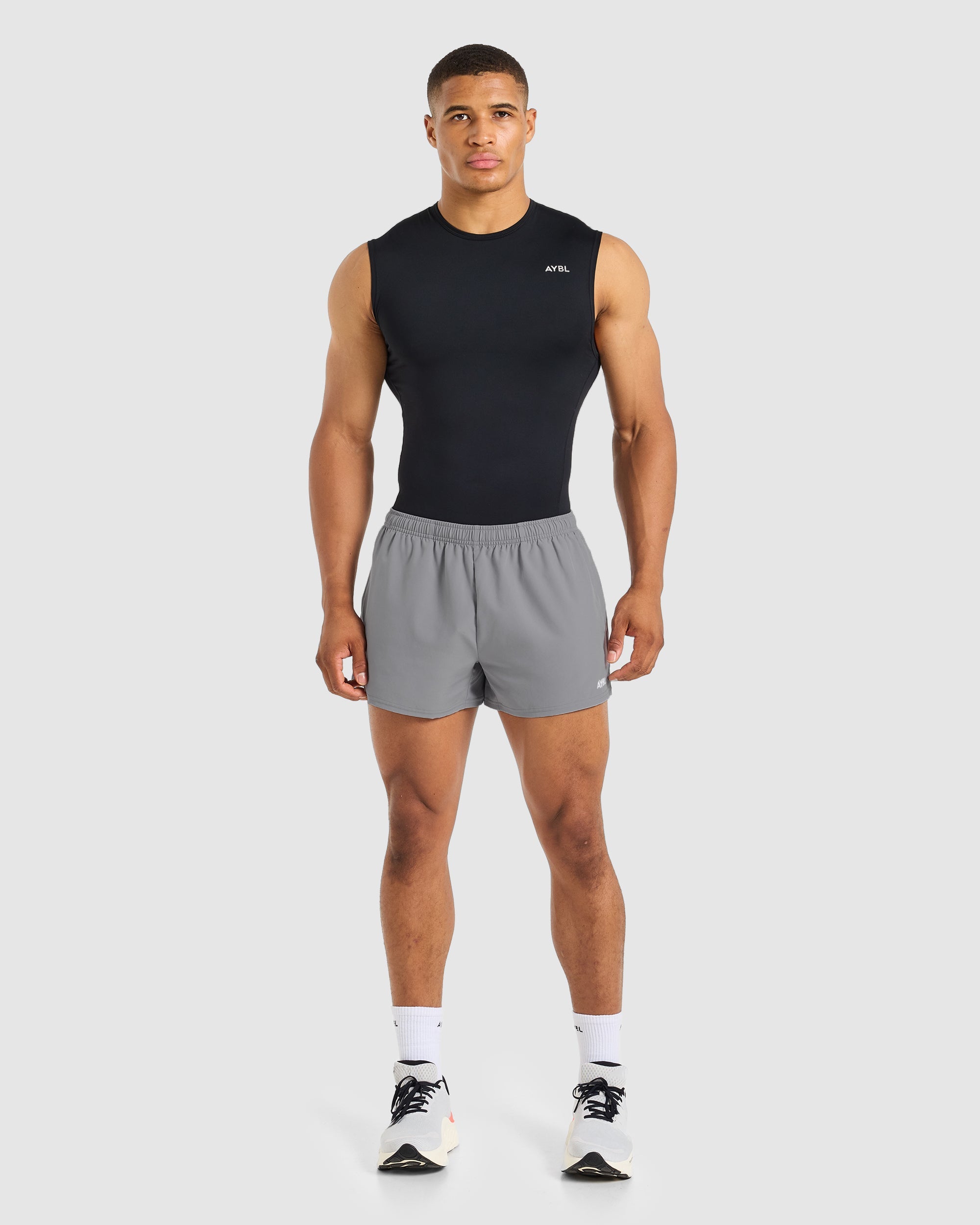 Core 3" Shorts - Grey