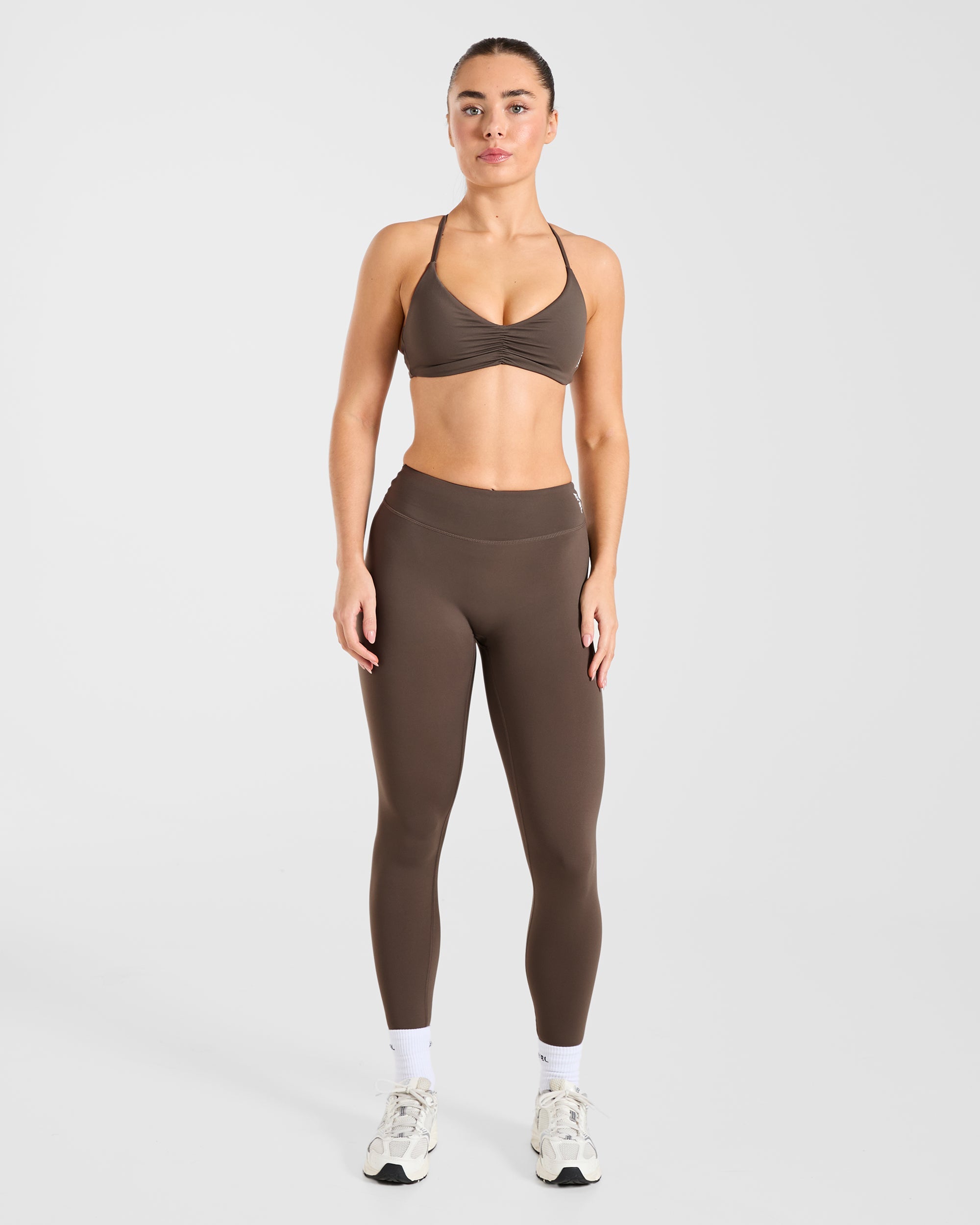 Physique Sports Bra - Brown