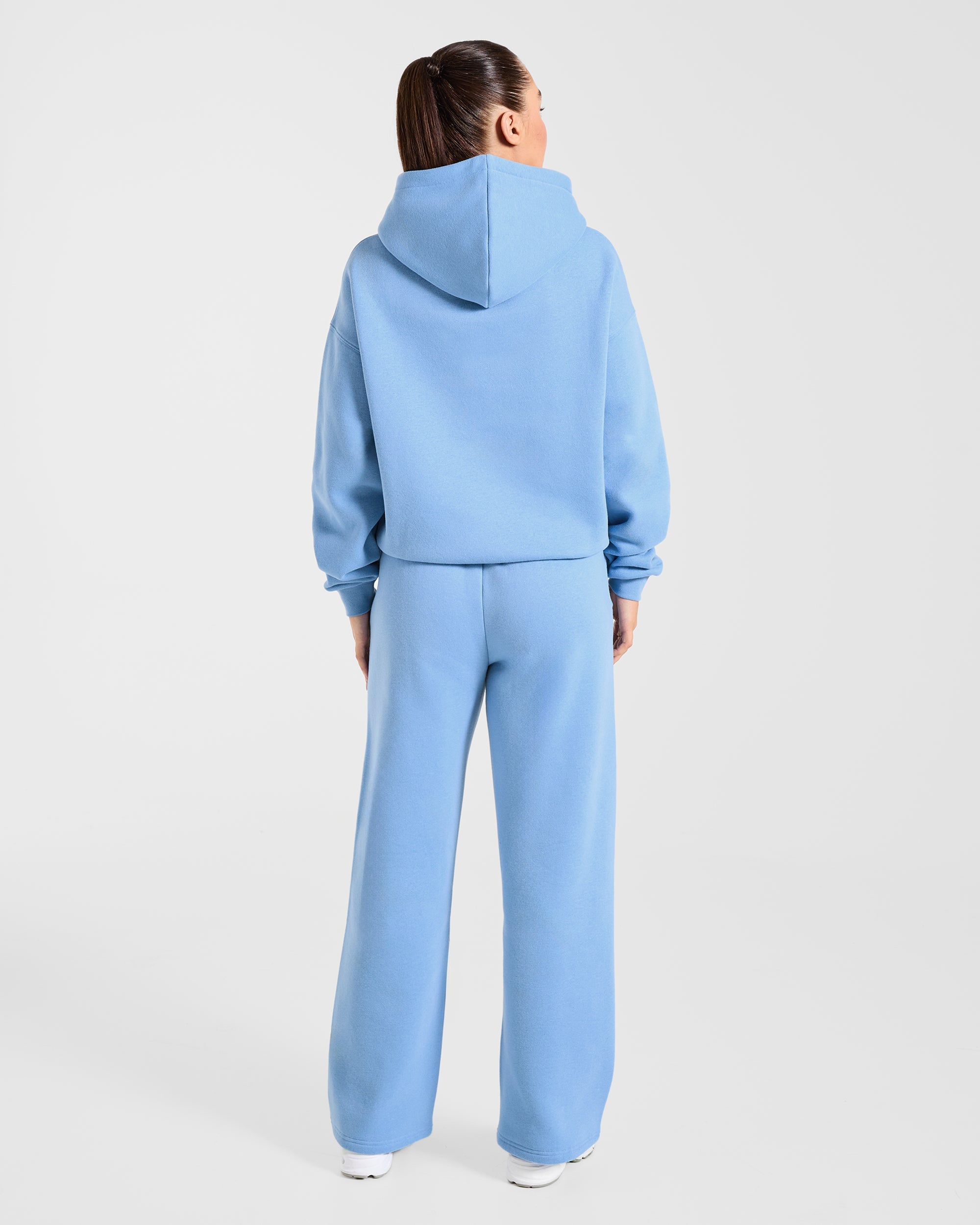 AYBL Club Oversized Straight Leg Joggers - Blue