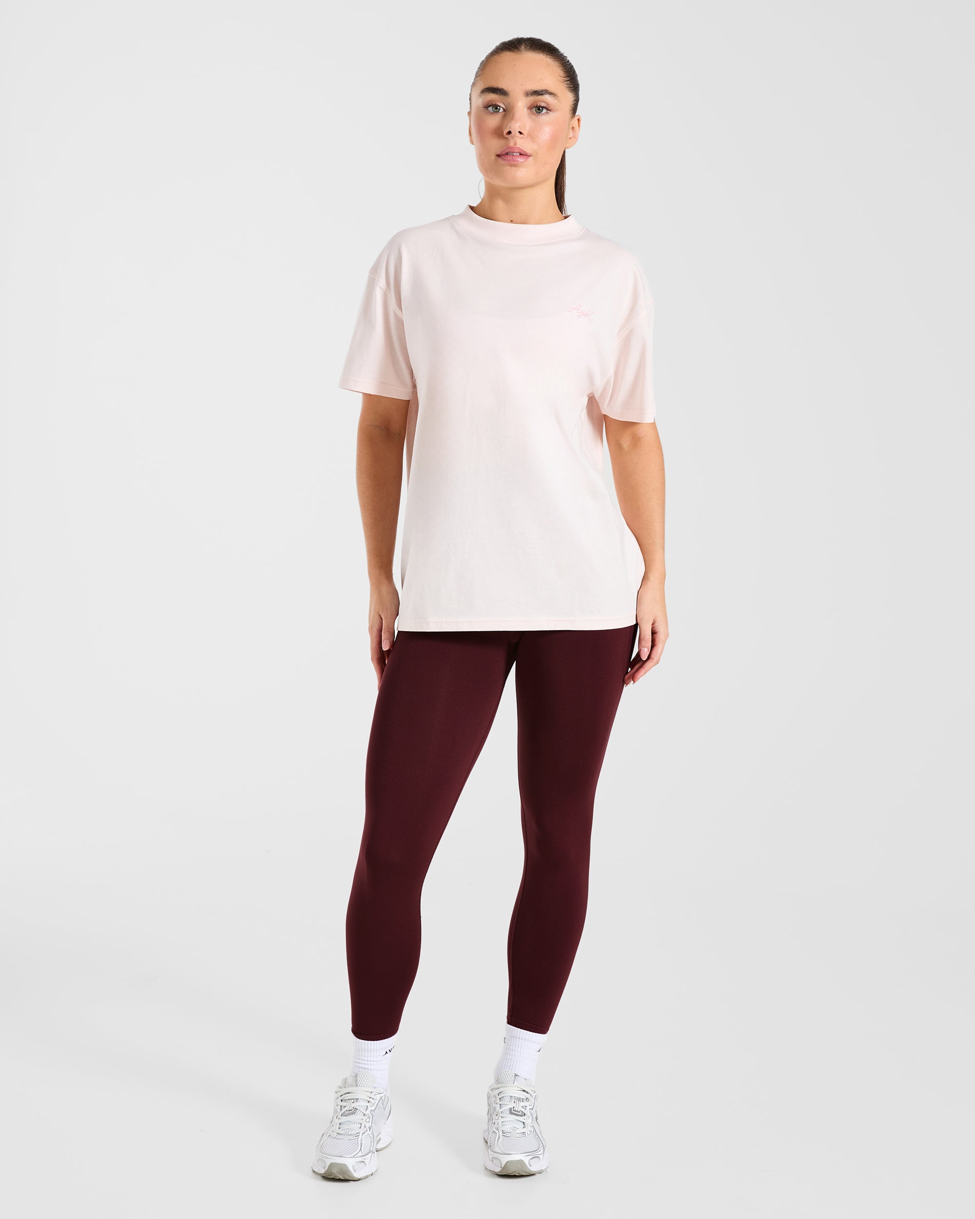 AYBL Studio Oversized T Shirt - Pink
