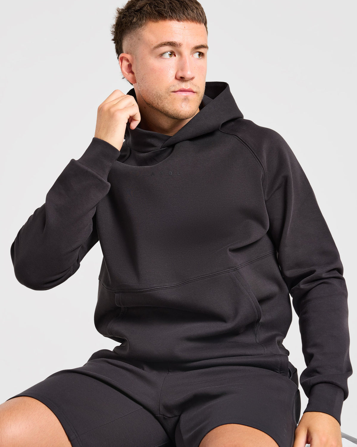 Reinforce Performance Hoodie - Black
