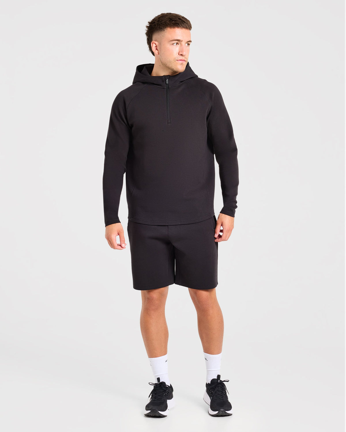 Reinforce Performance 1/2 Zip Pullover - Black