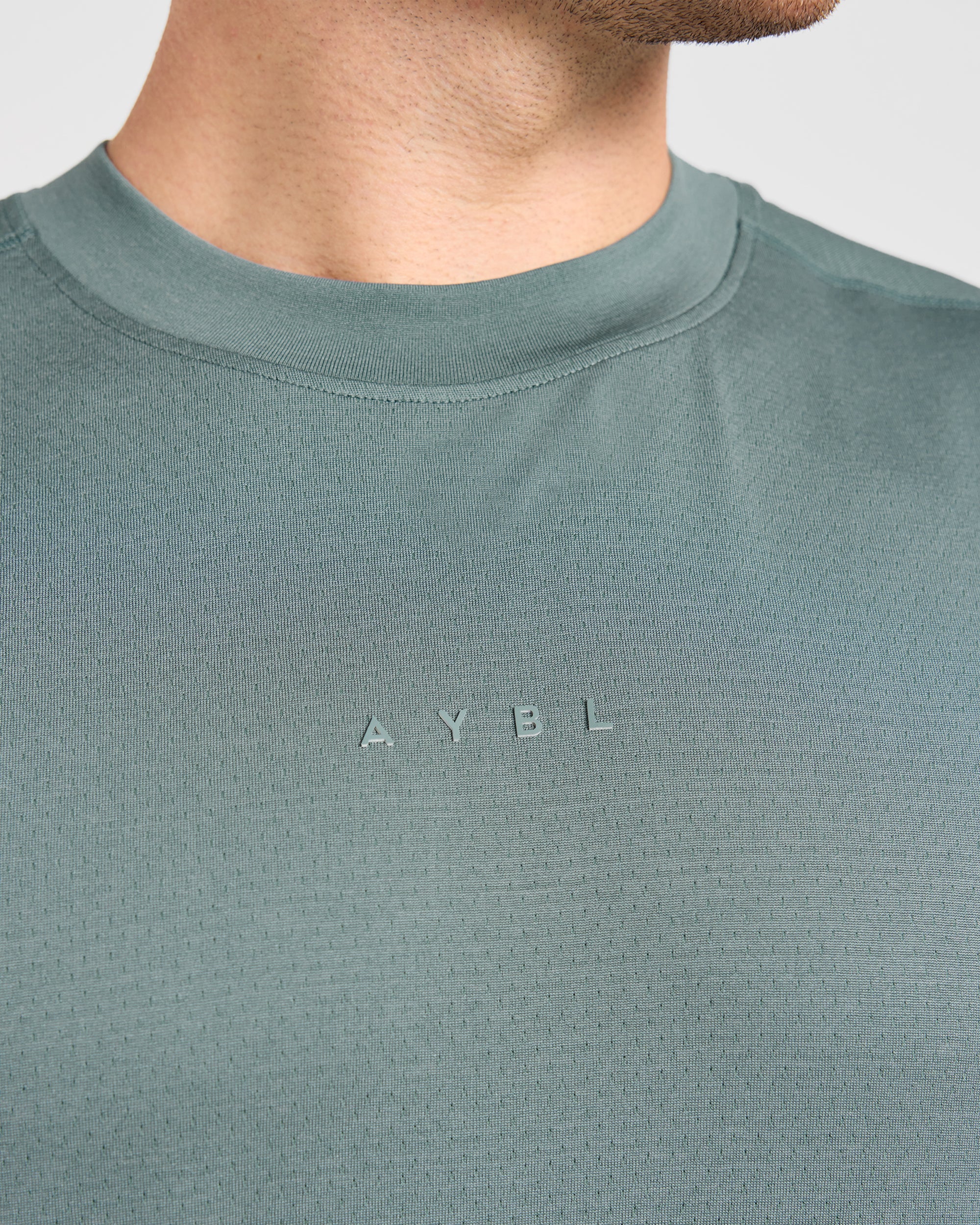 Reinforce Performance Seamless Tank - Muted Teal