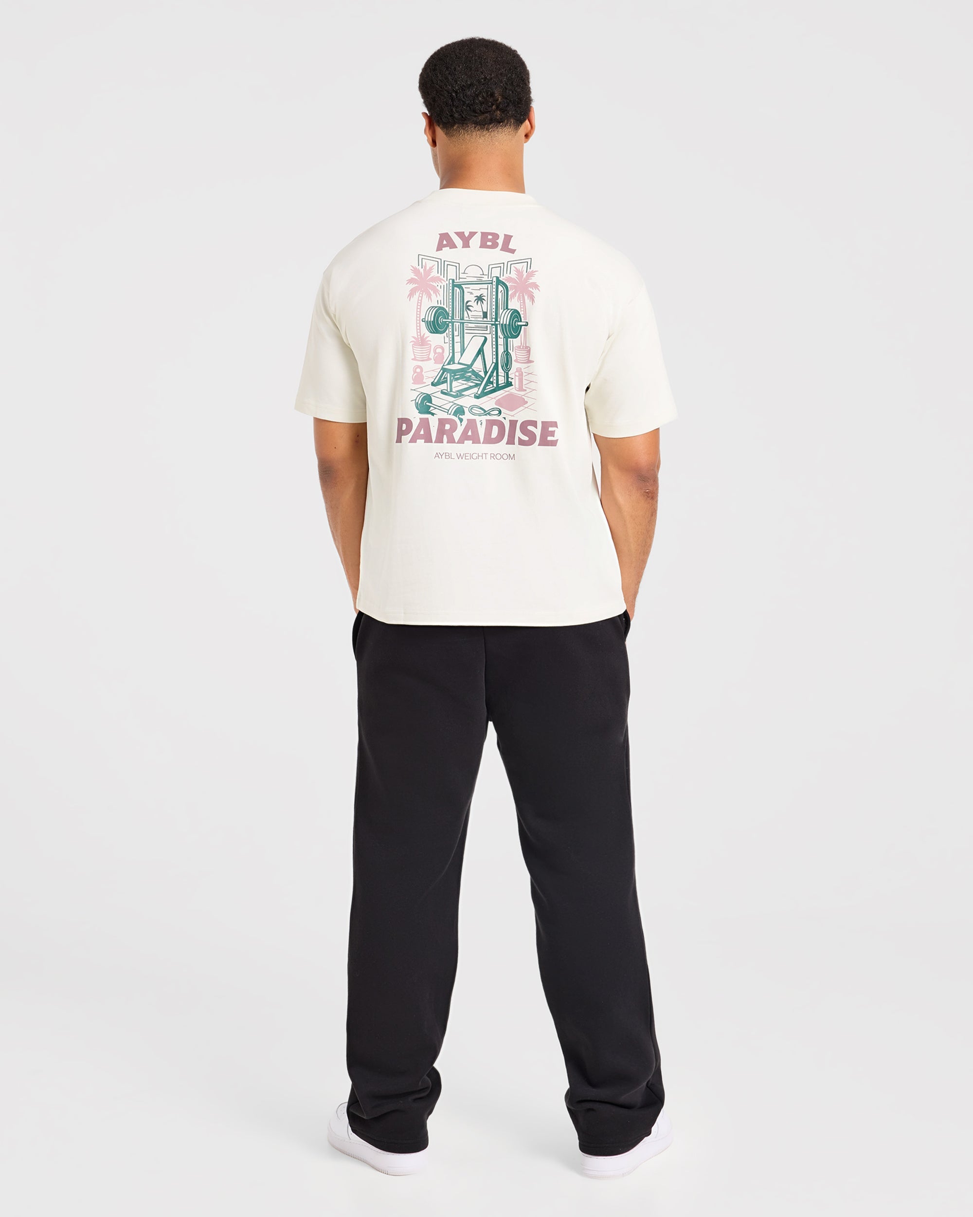 Iron Paradise Oversized T Shirt - Off White