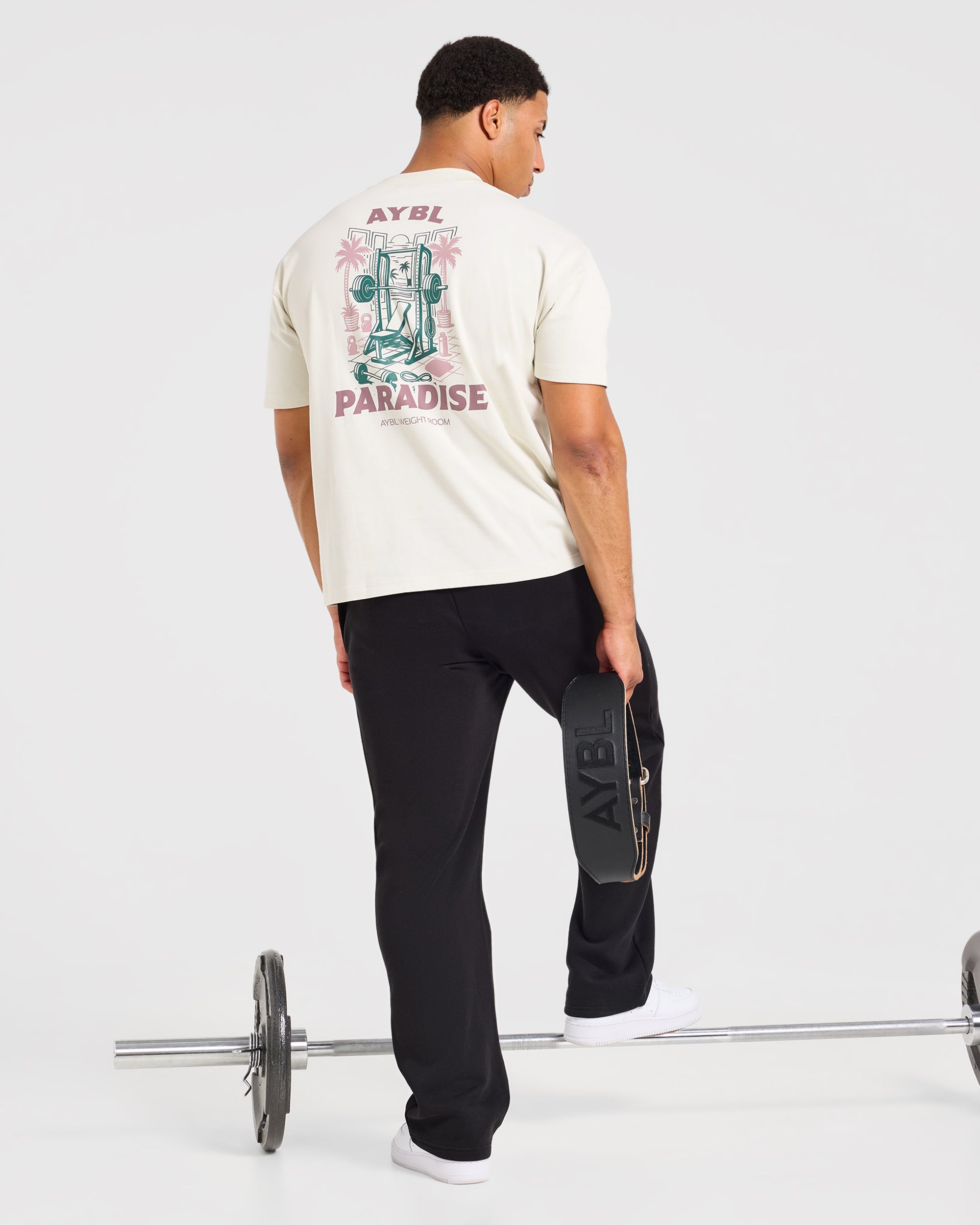 Iron Paradise Oversized T Shirt - Off White