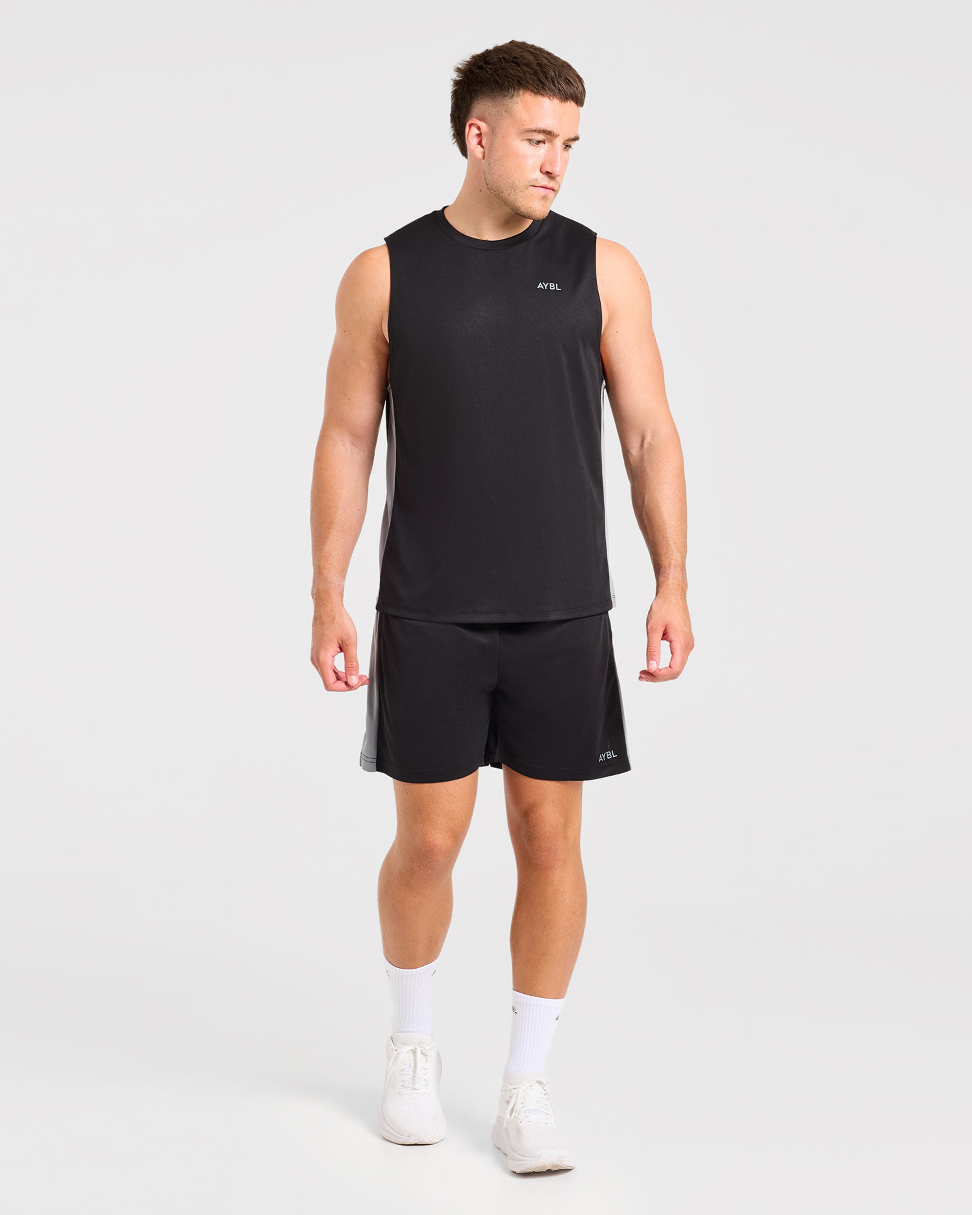 Active Vest - Black/Charcoal