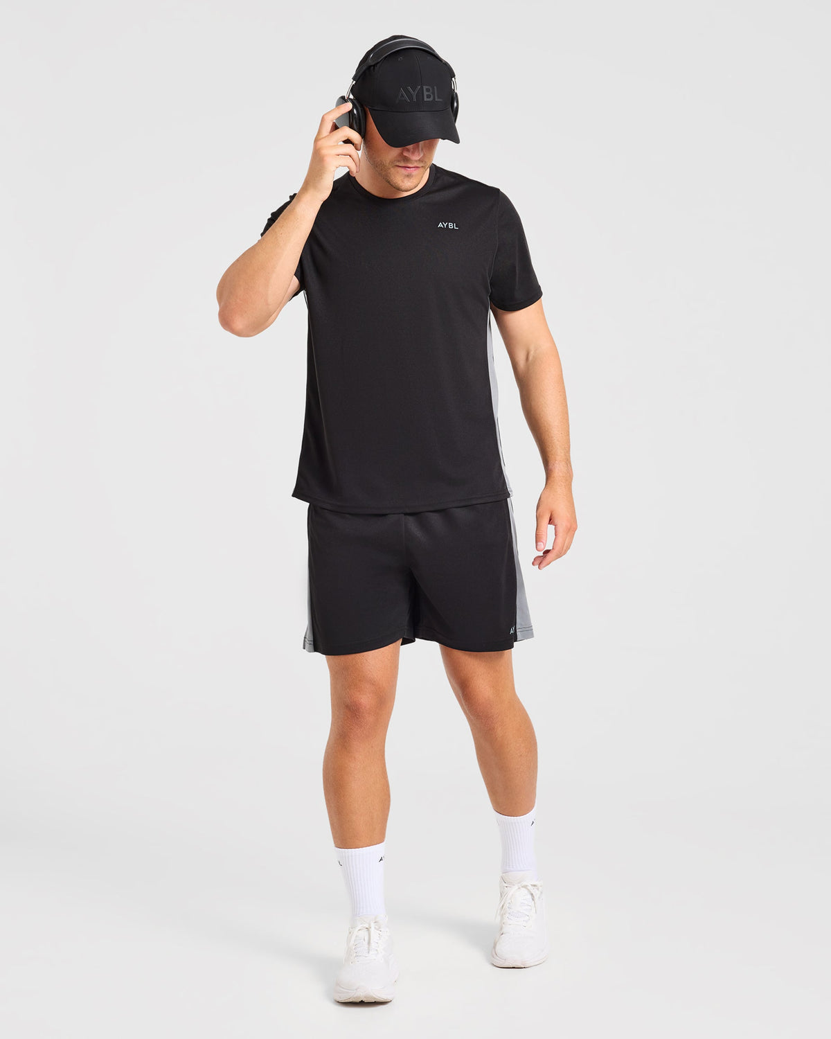 Active T Shirt - Black/Charcoal