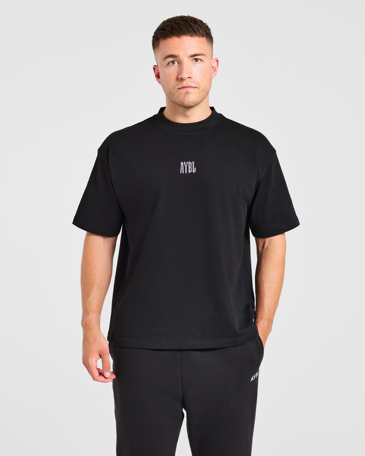 AYBL Iron Club Kettlebell Oversized T Shirt - Black