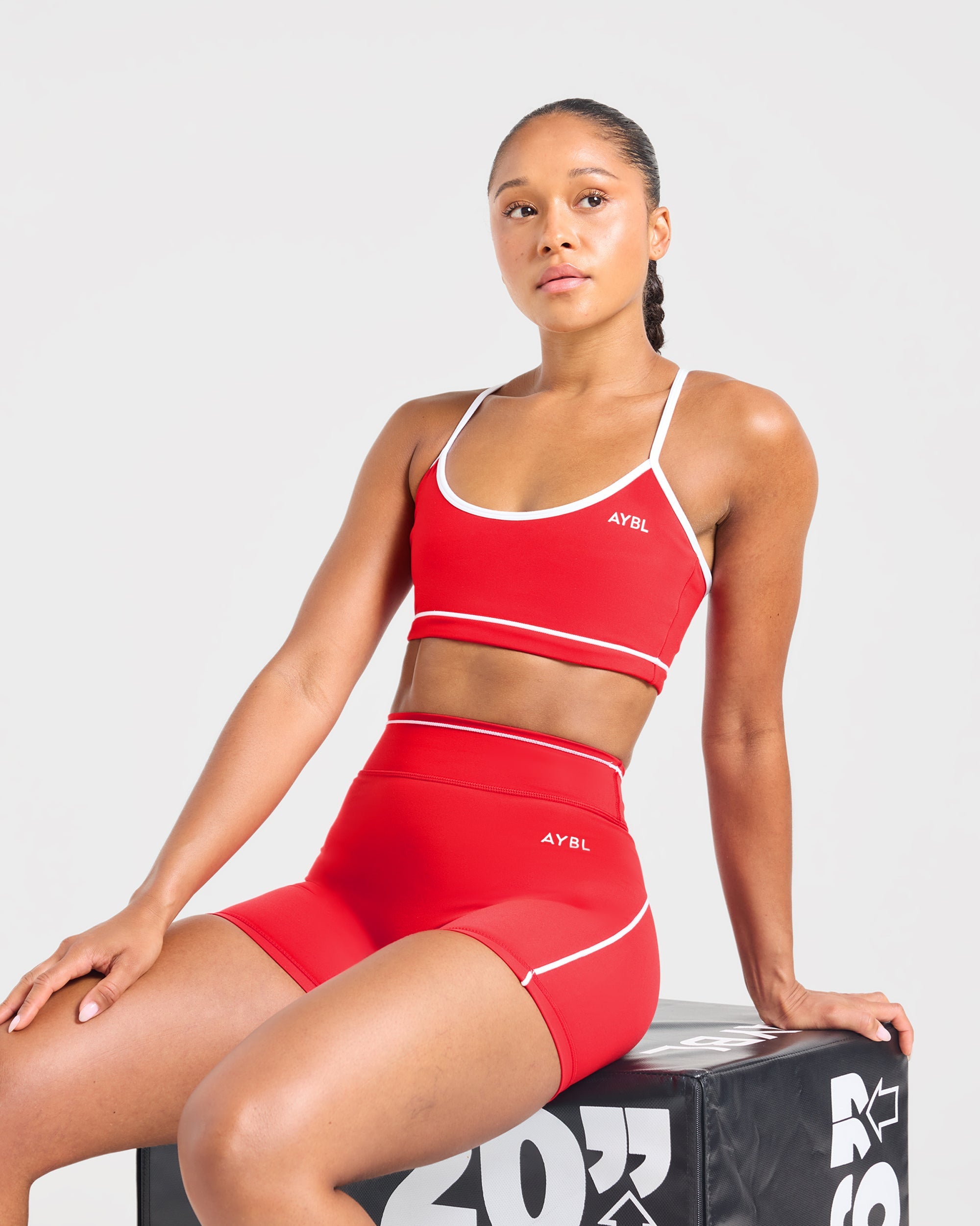 Form Sports Bra - Red