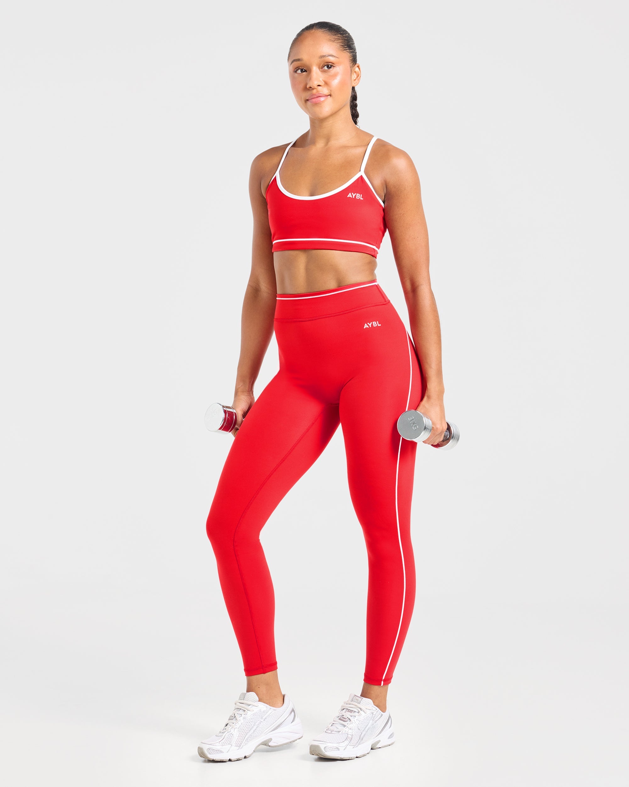 Form Leggings - Red