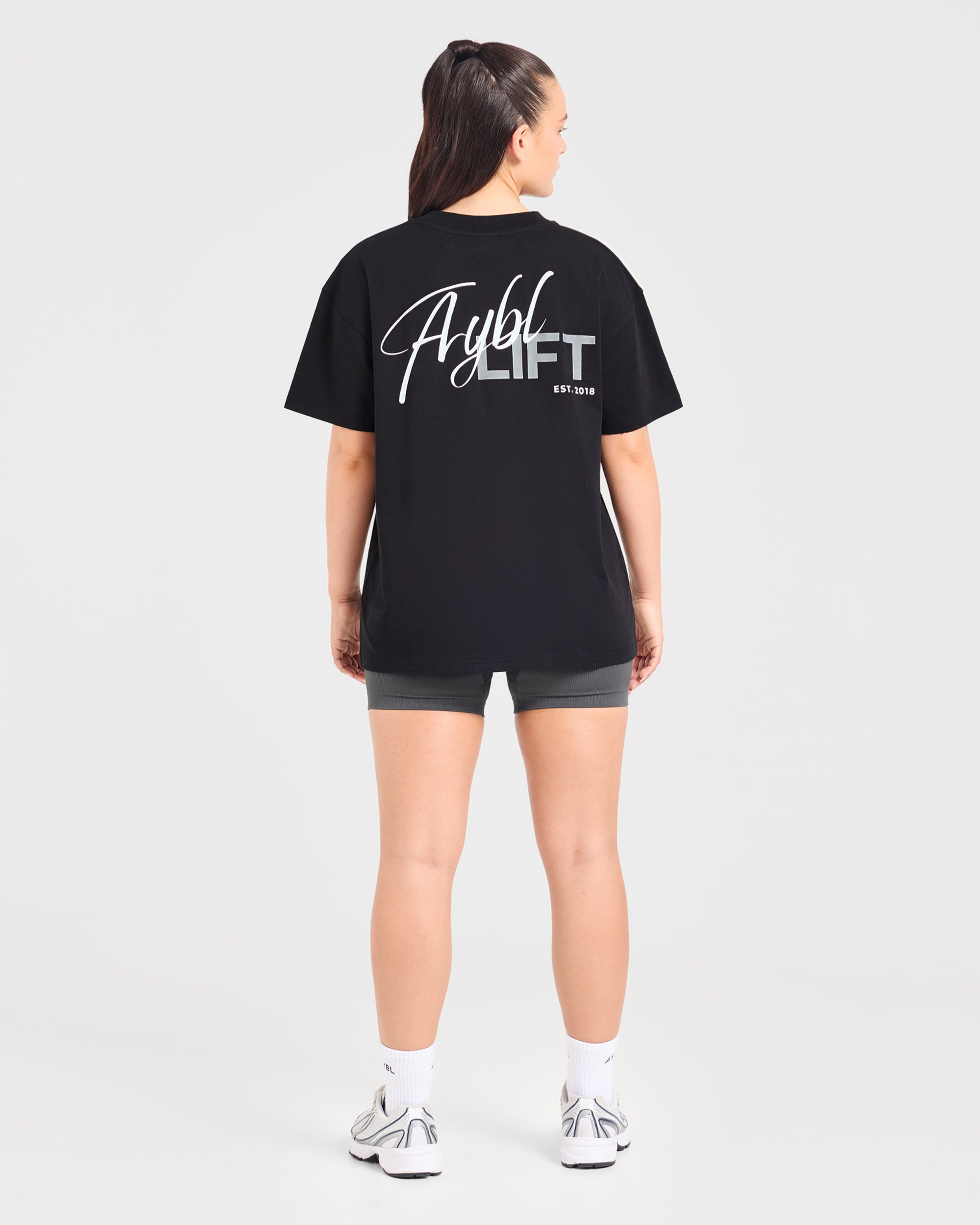 Lift Graphic 2.0 Oversized T Shirt - Black