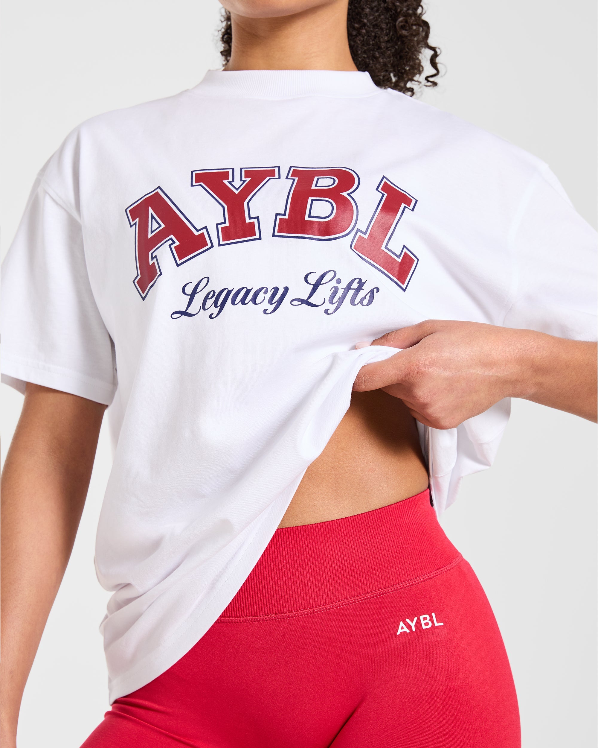 LEGACY SHIRT WHITE sサイズ Legacy Lifts Oversized T Shirt - White
