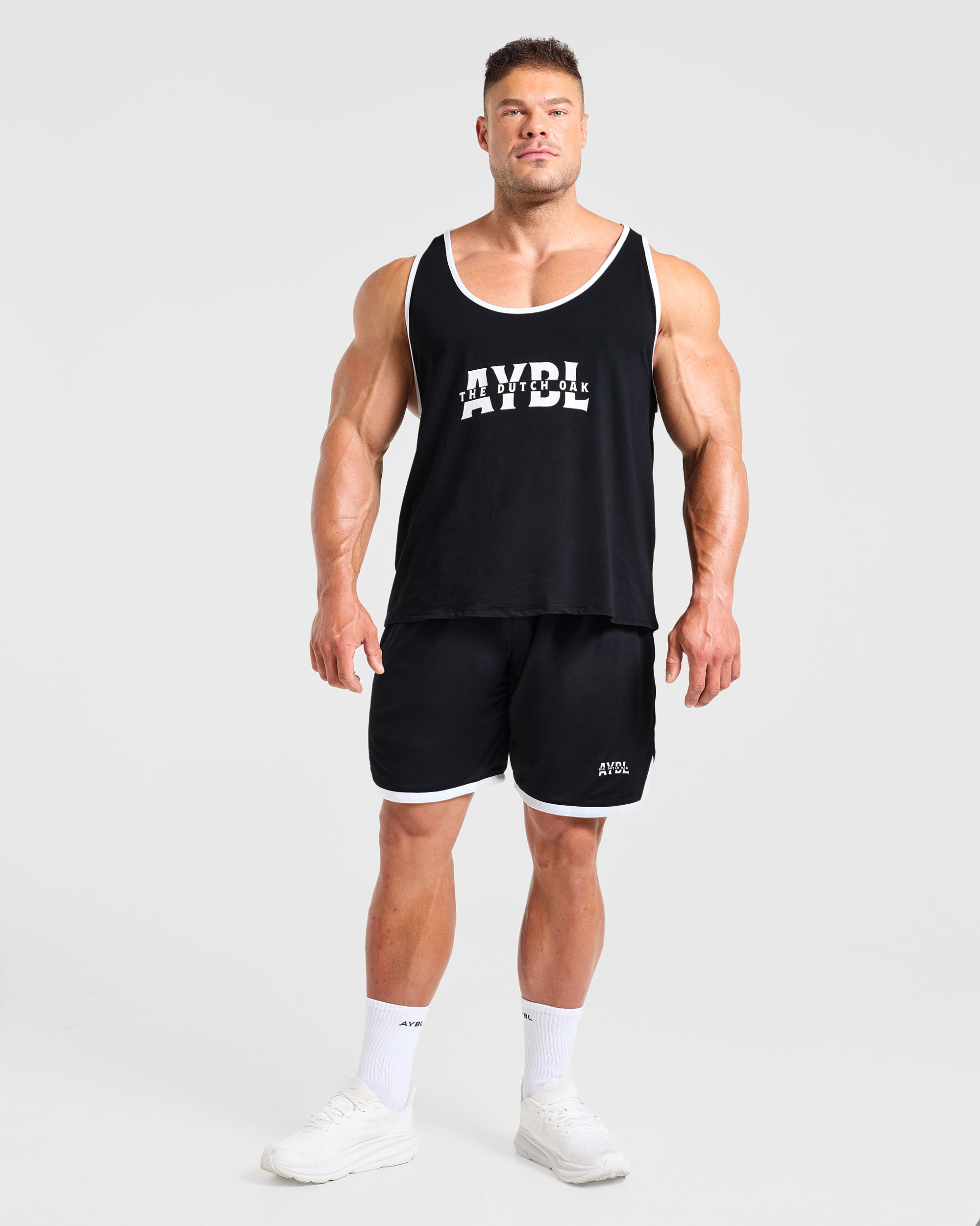 Wesley Vissers x Old School Contrast Shorts - Black