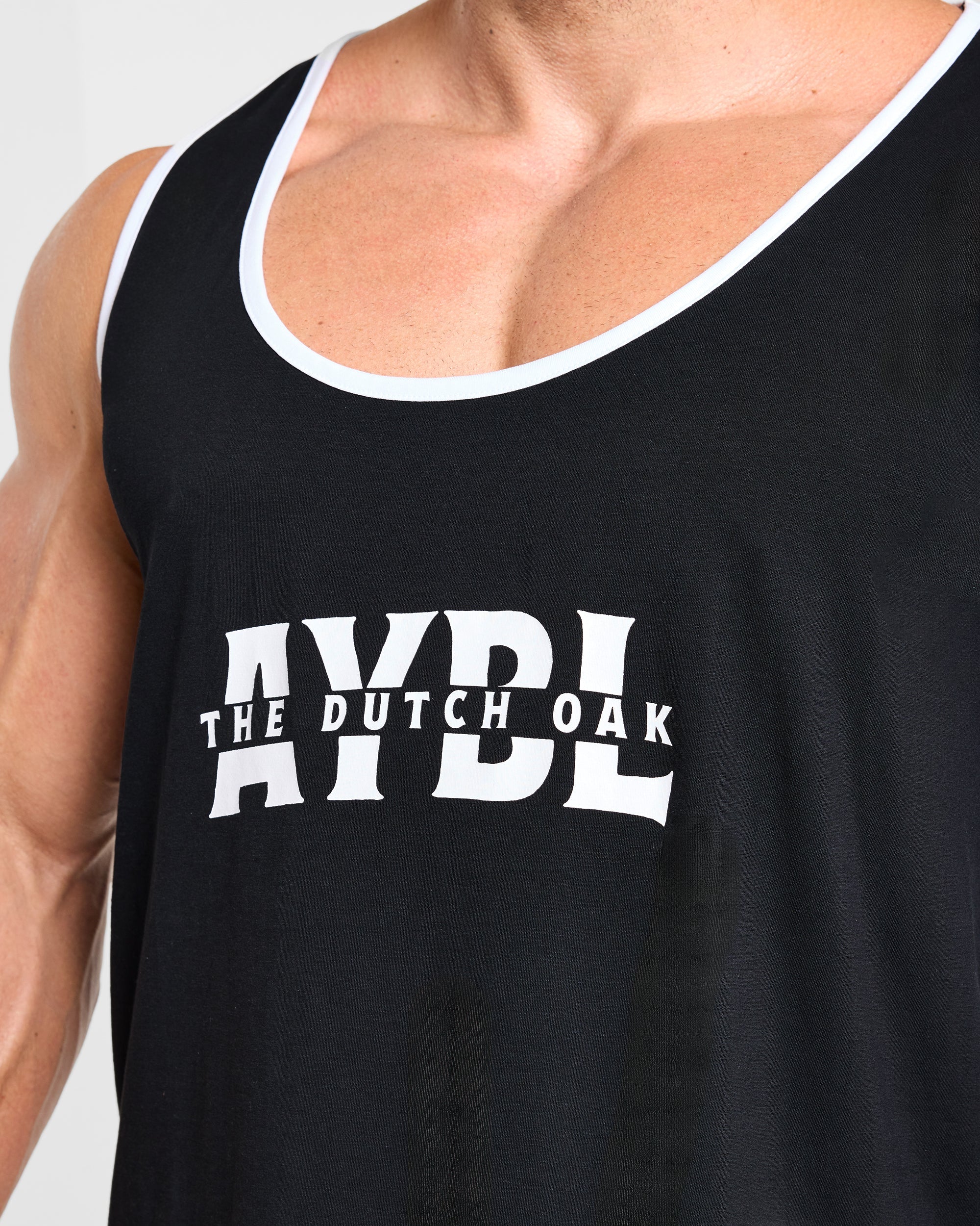 Wesley Vissers x Contrast Tank - Black