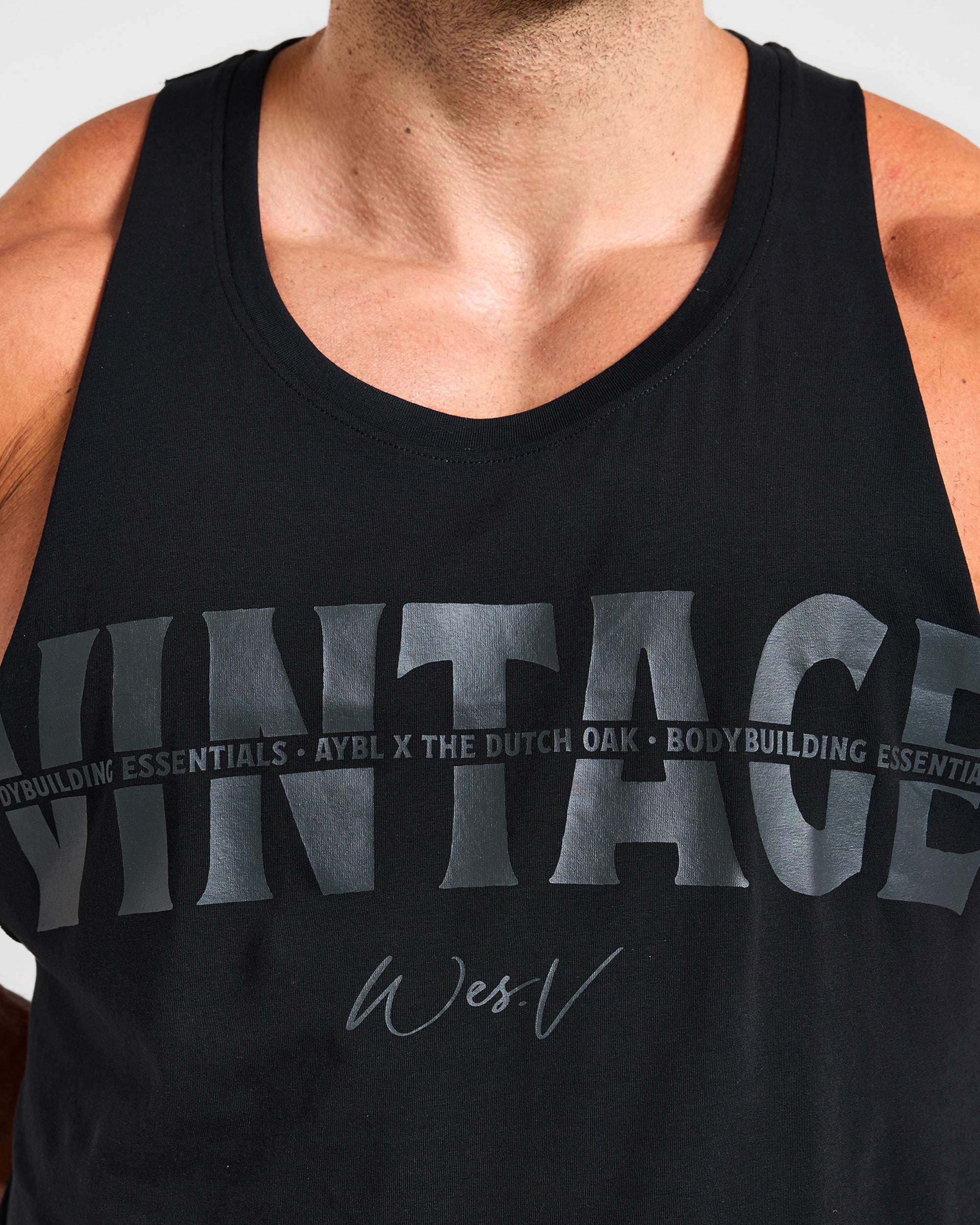 Wesley Vissers x Vintage Loose Stringer - Black