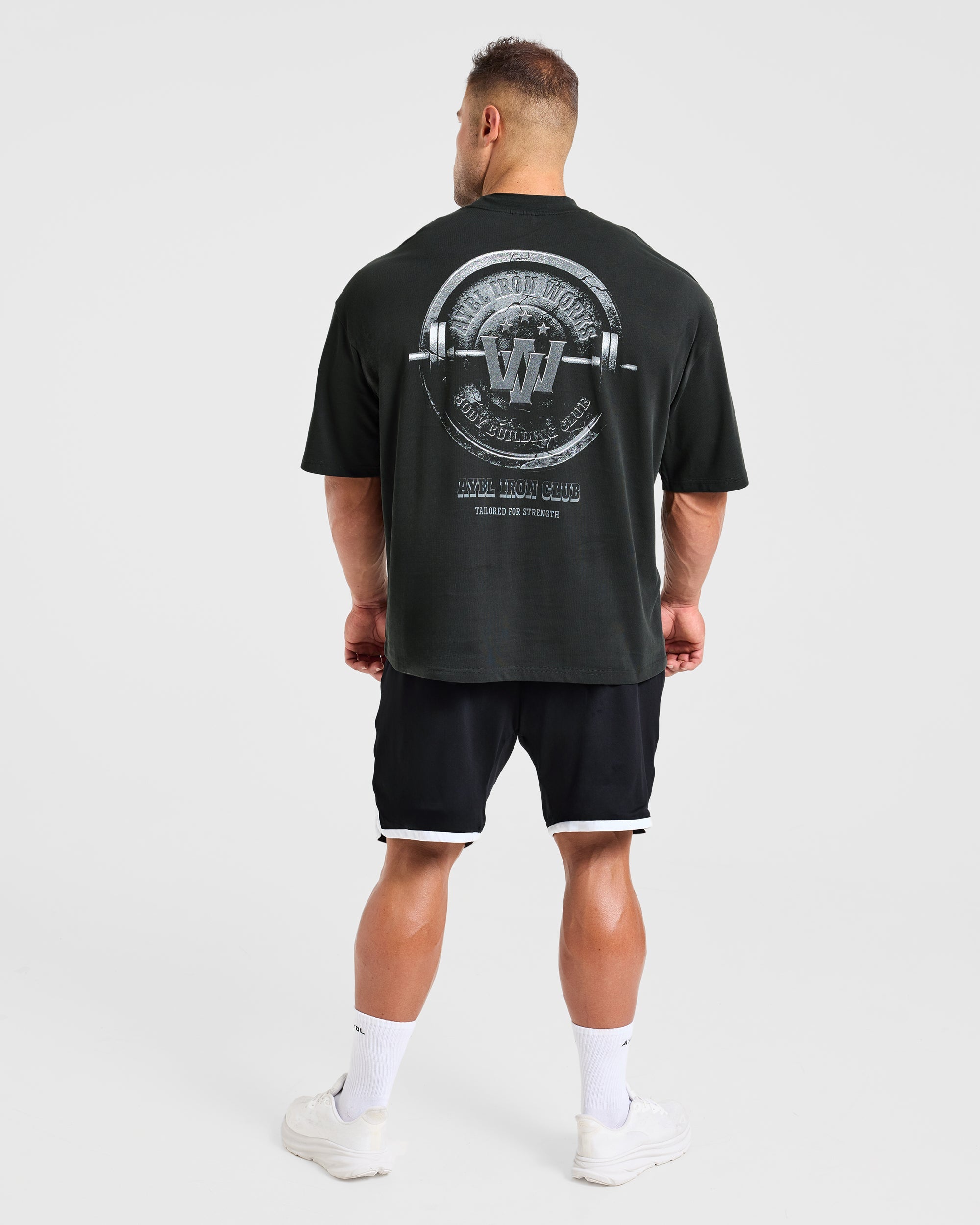 Wesley Vissers x AYBL Iron Works Oversized T Shirt - Grey