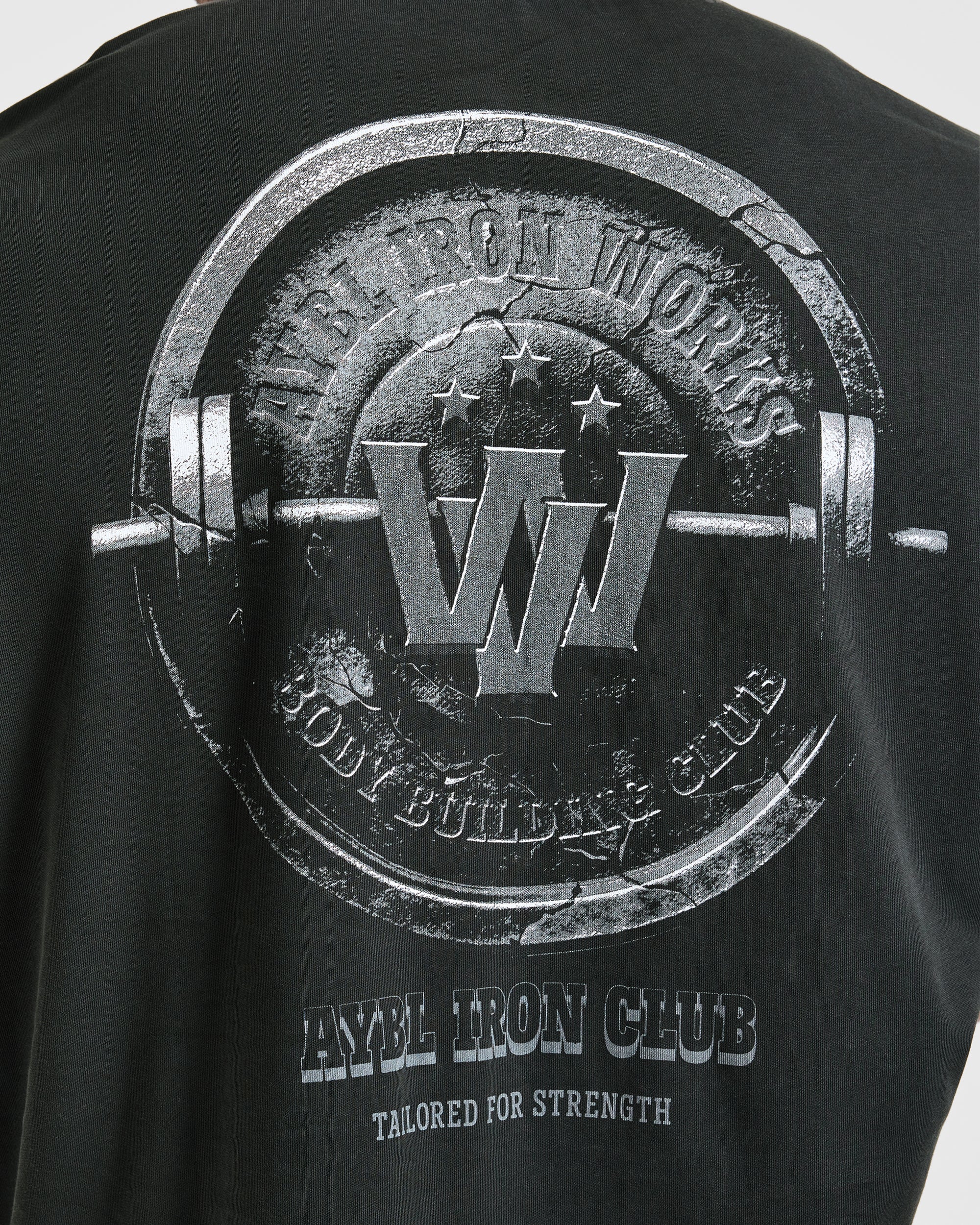 Wesley Vissers x AYBL Iron Works Oversized T Shirt - Grey