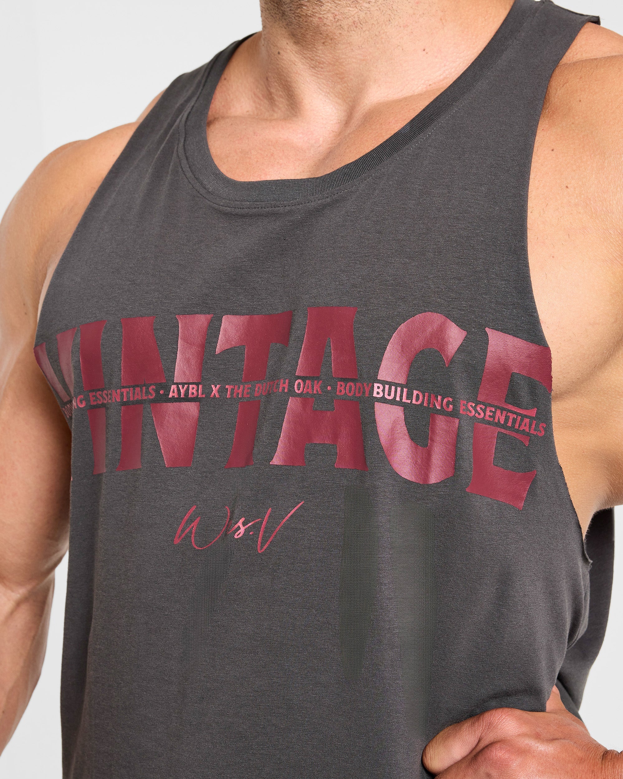 Wesley Vissers x Vintage Loose Stringer - Charcoal