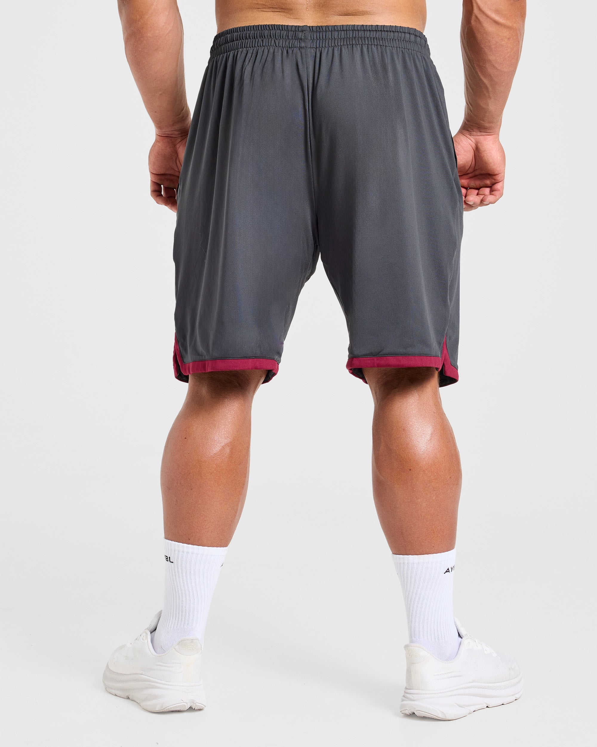 Wesley Vissers x Old School Contrast Shorts - Charcoal