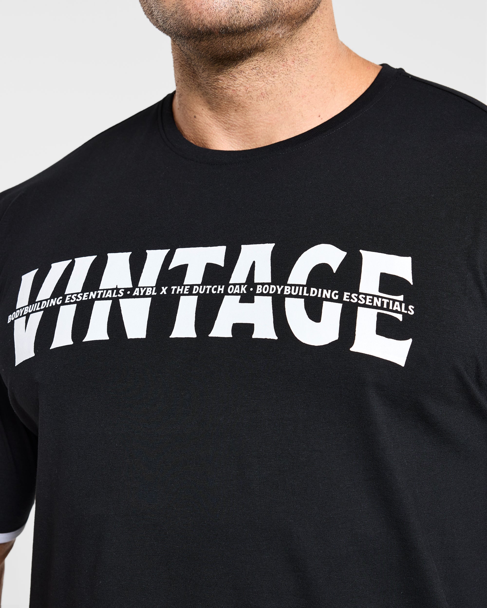 Wesley Vissers x Contrast T Shirt - Black
