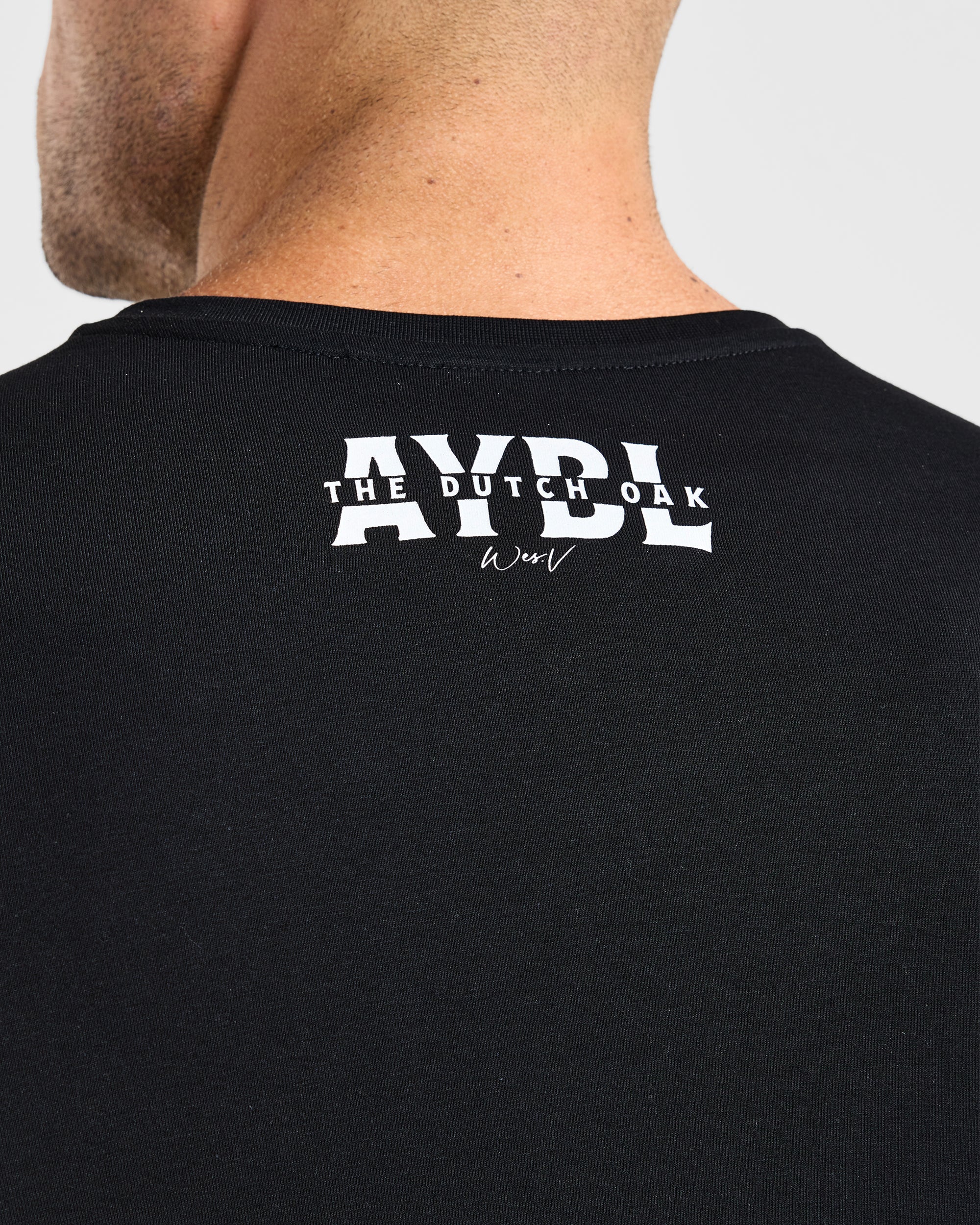 Wesley Vissers x Contrast T Shirt - Black